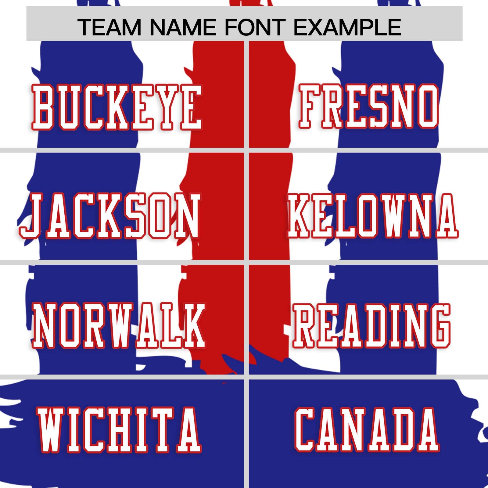 Custom White Royal and Red Graffiti Pattern Flag Football Jerseys