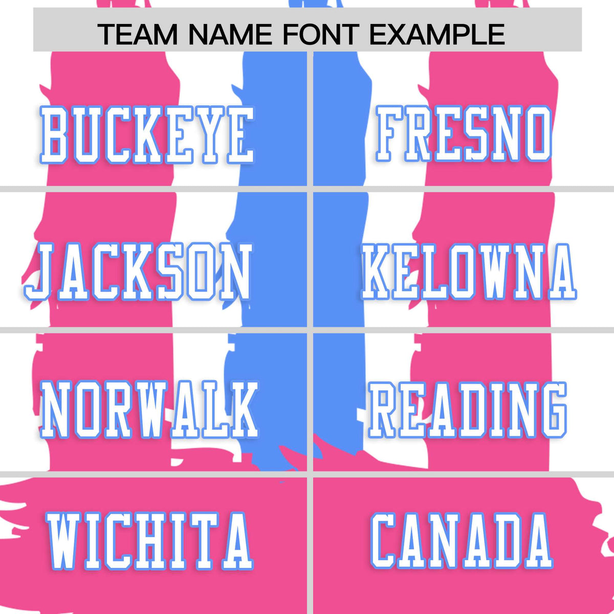 Custom White Pink and Powder Blue Graffiti Pattern Flag Football Jerseys