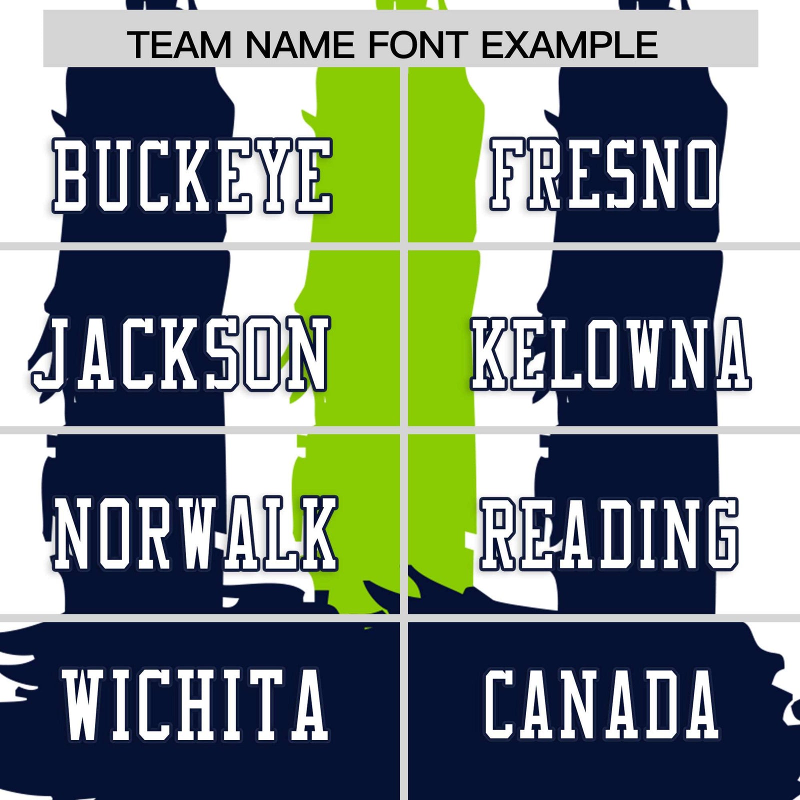 Custom White Navy and Neon Green Graffiti Pattern Flag Football Jerseys