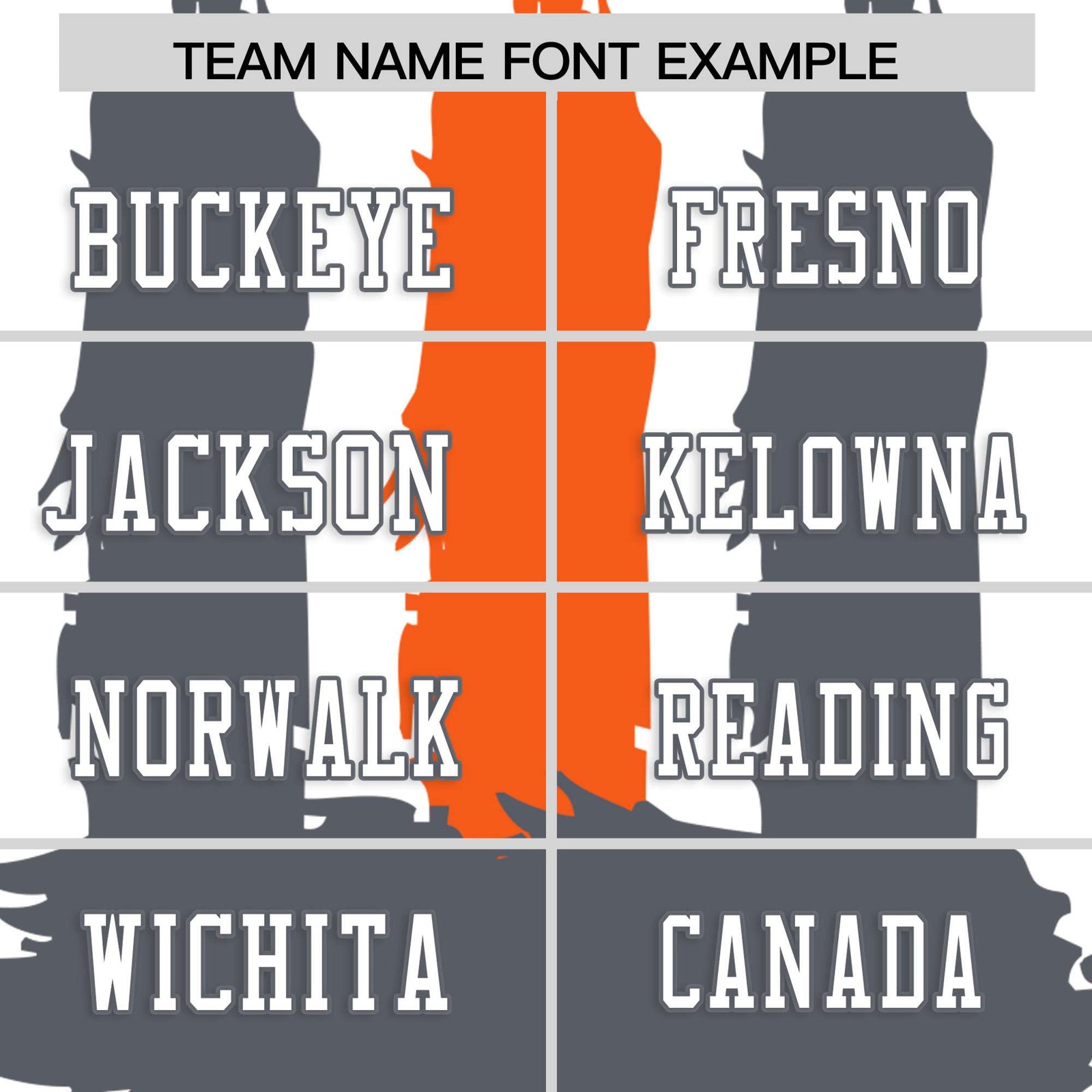 Custom White Dark Gray and Orange Graffiti Pattern Flag Football Jerseys