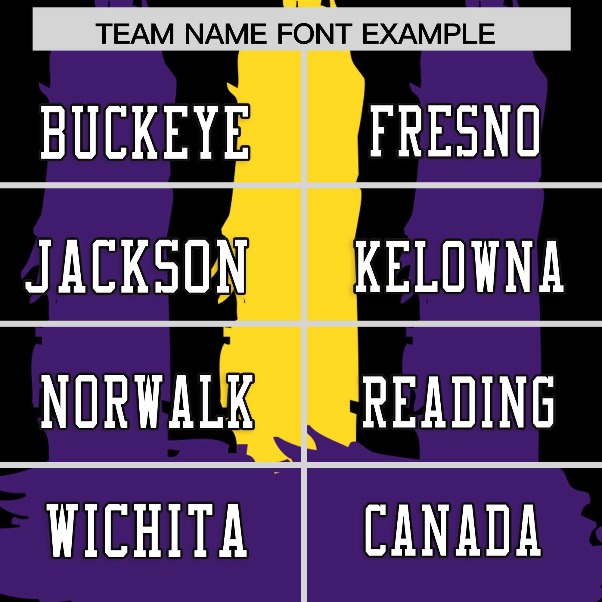 Custom Black Purple and Gold Graffiti Pattern Flag Football Jerseys