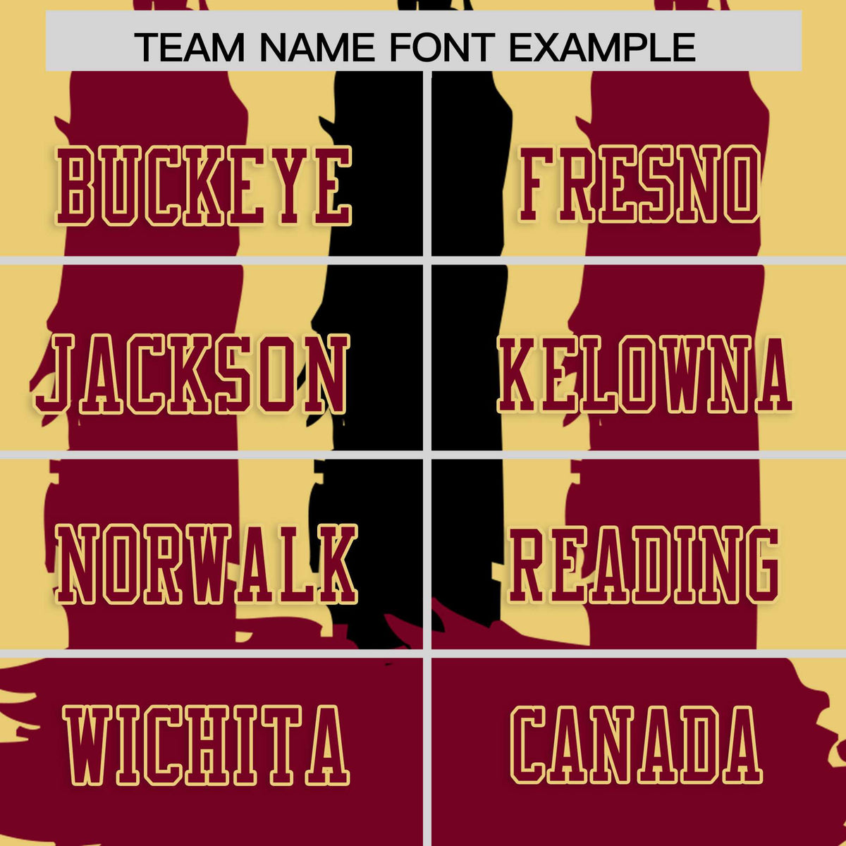 Custom Khaki Crimson and Black Graffiti Pattern Flag Football Jerseys