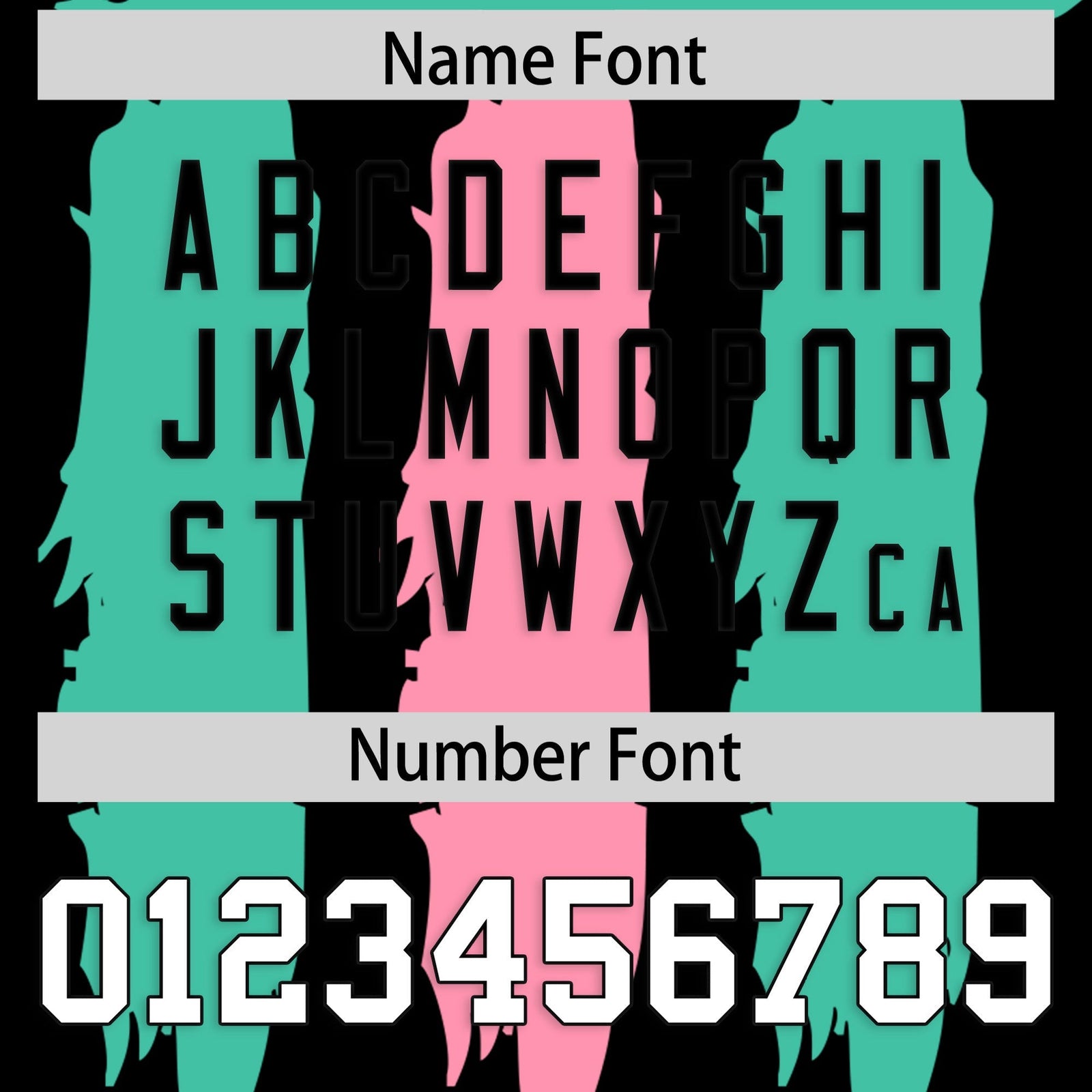 Custom Black Bright Green and Light Pink Graffiti Pattern Flag Football Jerseys