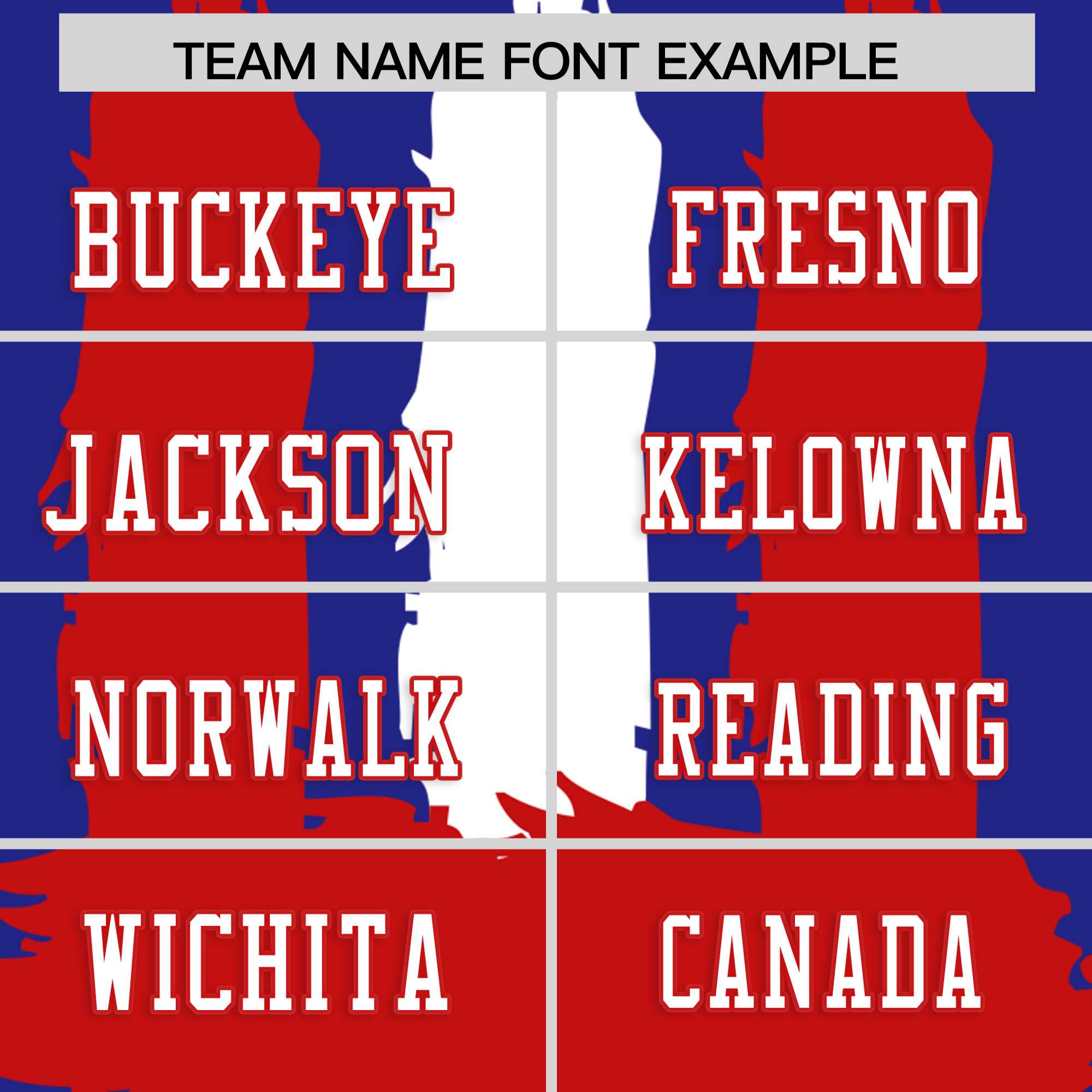 Custom Royal Red and White Graffiti Pattern Flag Football Jerseys