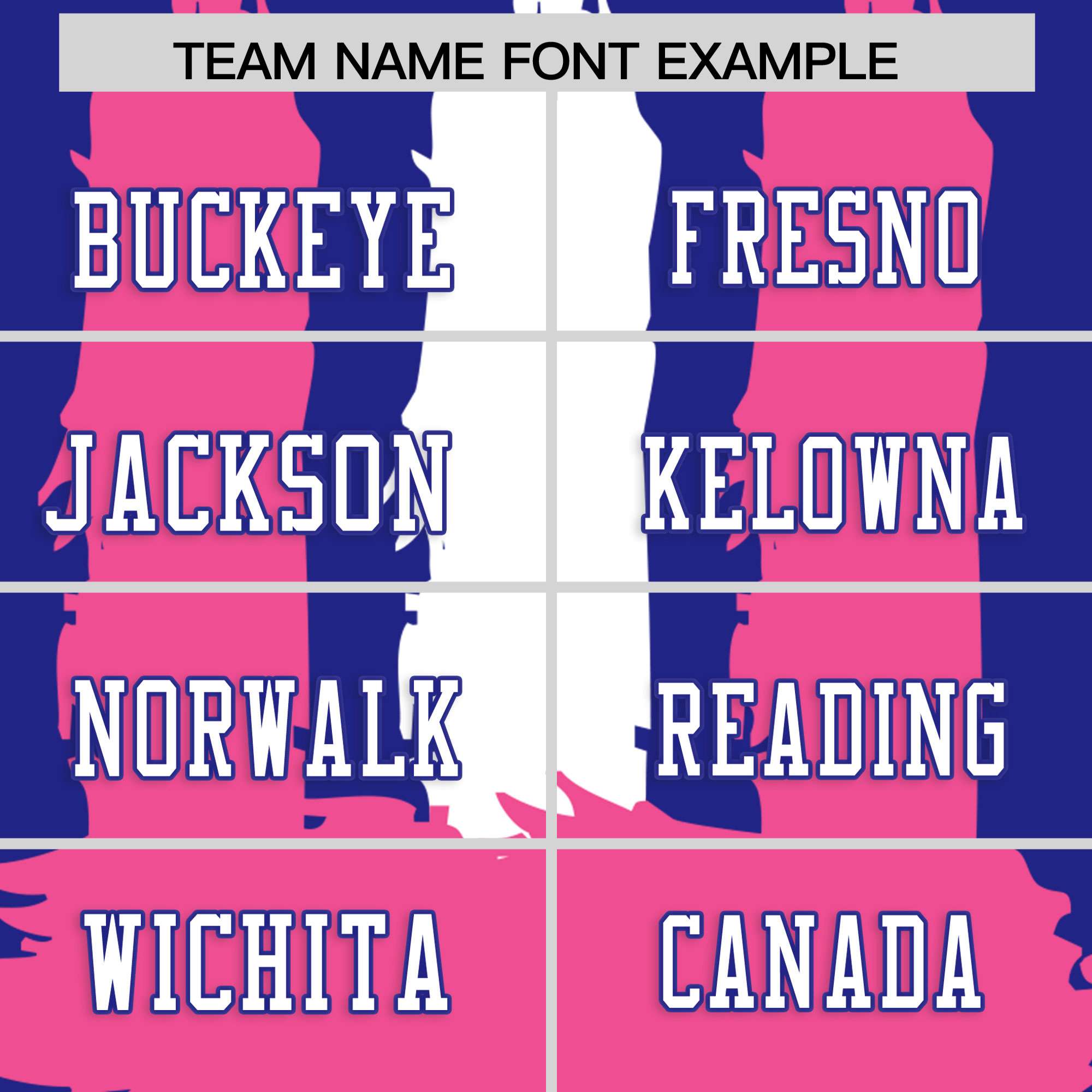 Custom Royal Pink and White Graffiti Pattern Flag Football Jerseys