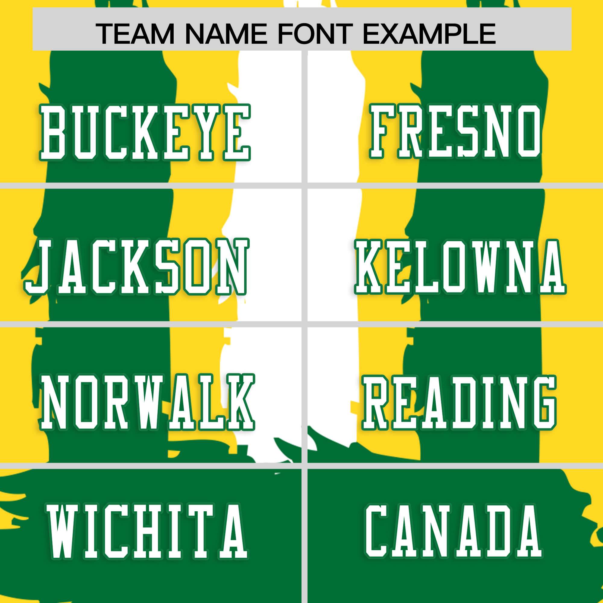 Custom Gold Kelly Green and  Graffiti Pattern Flag Football Jerseys