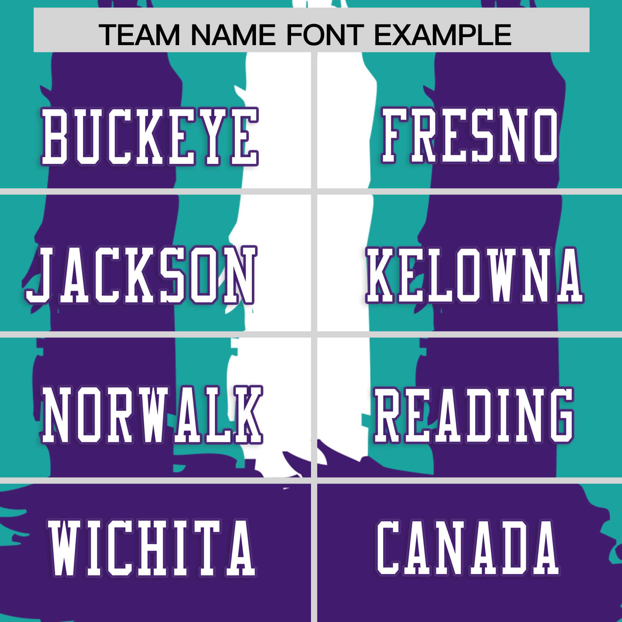 Custom Aqua Purple and White Graffiti Pattern Flag Football Jerseys