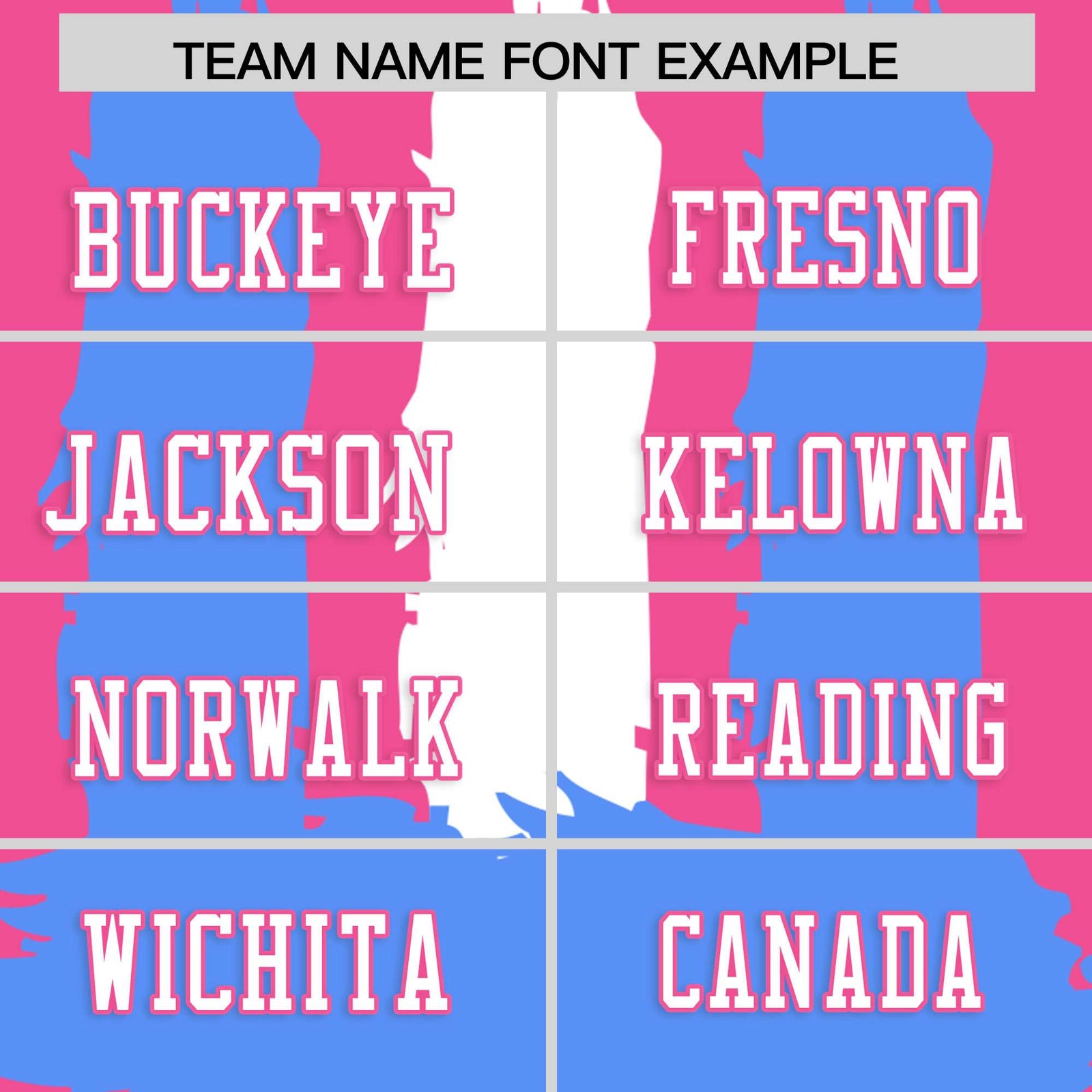 Custom Pink Powder Blue and White Graffiti Pattern Flag Football Jerseys