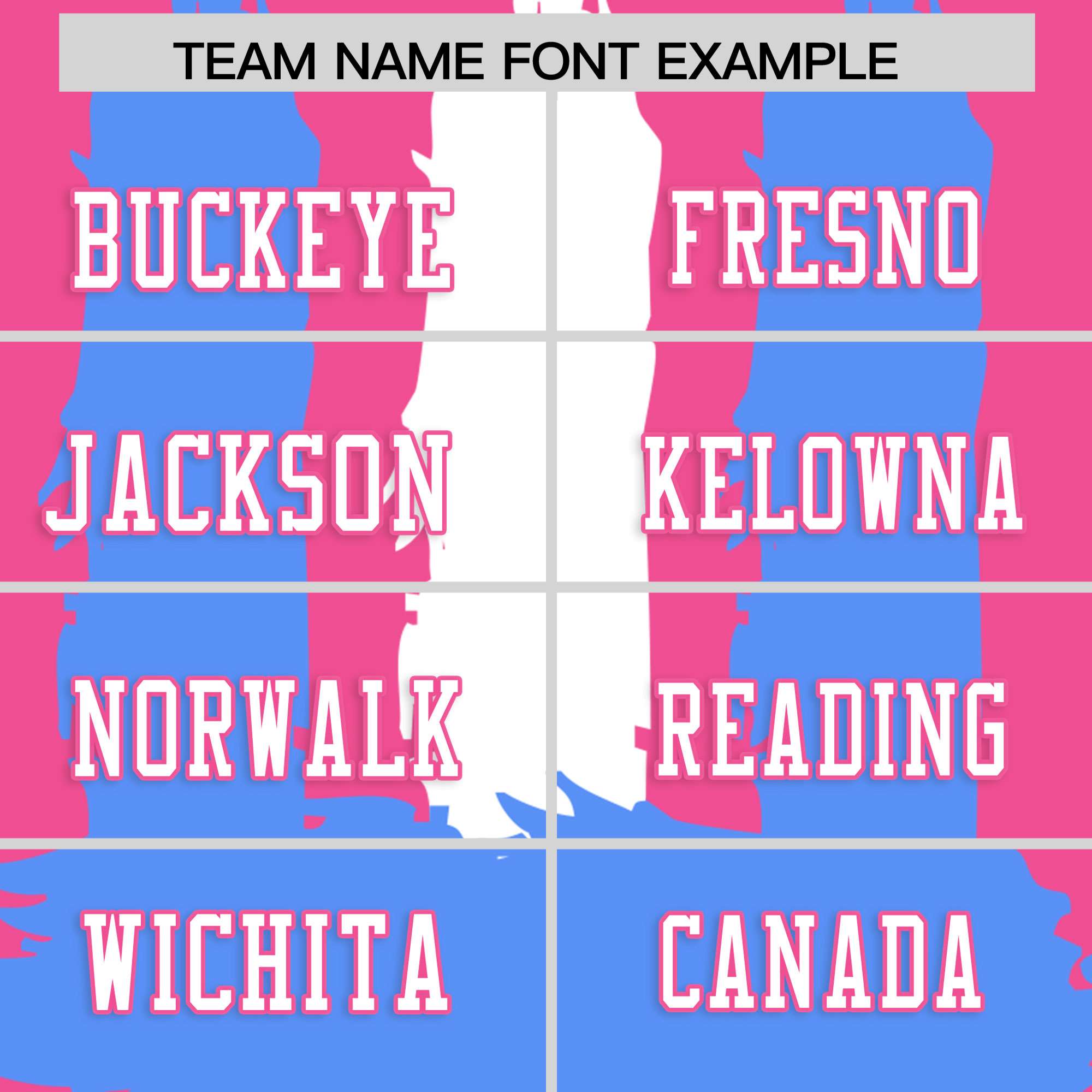 Custom Pink Powder Blue and White Graffiti Pattern Flag Football Jerseys