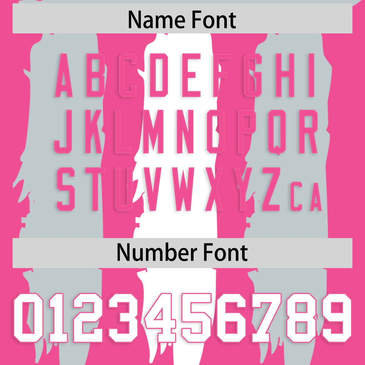 Custom Pink Silver and White Graffiti Pattern Flag Football Jerseys