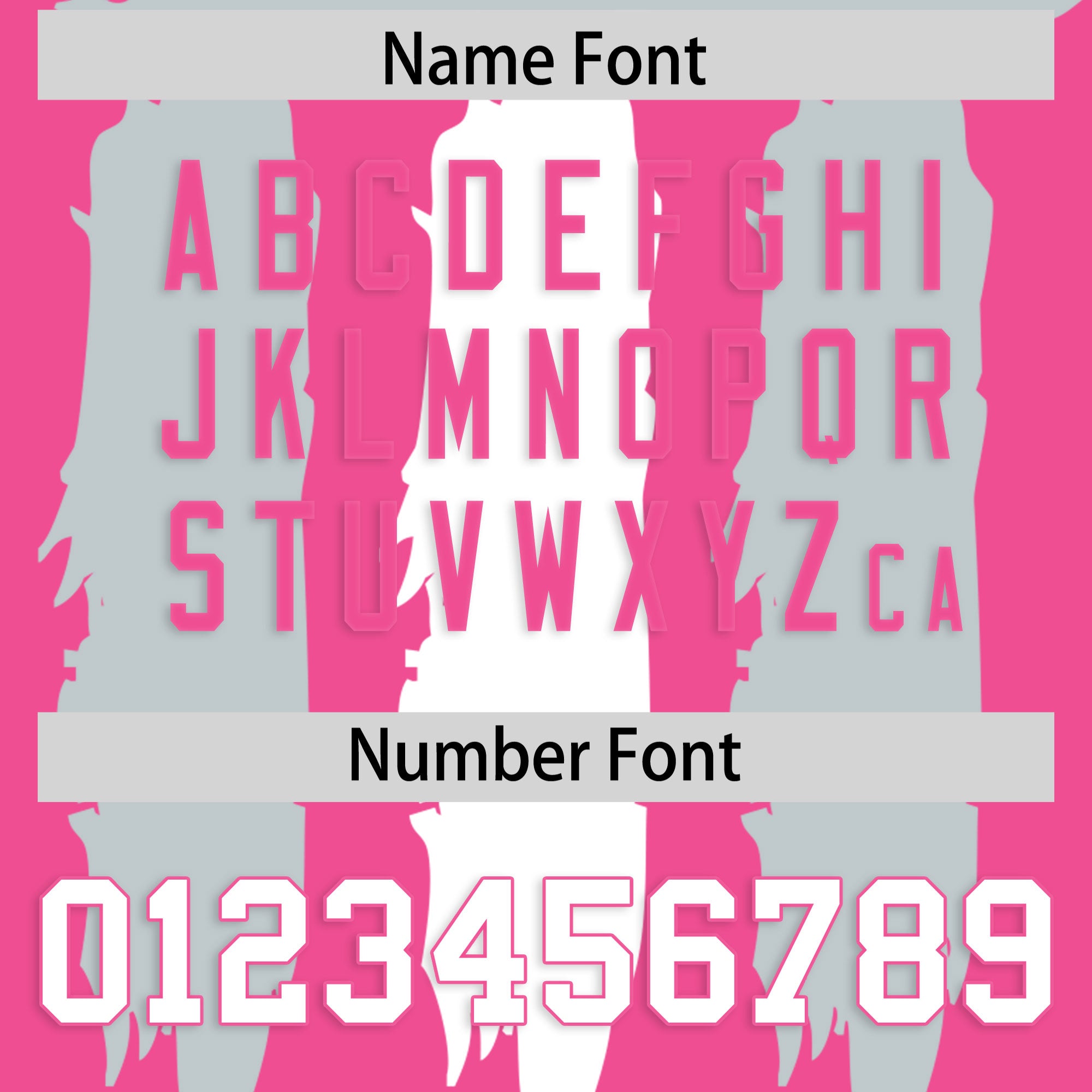 Custom Pink Silver and White Graffiti Pattern Flag Football Jerseys