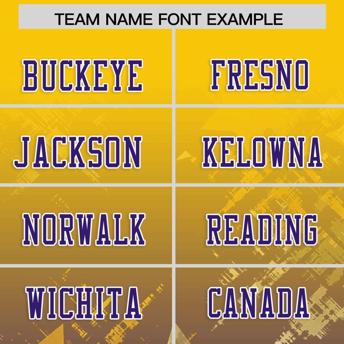 Custom Gold Purple Personalized Star Gradient Flag Football Jersey