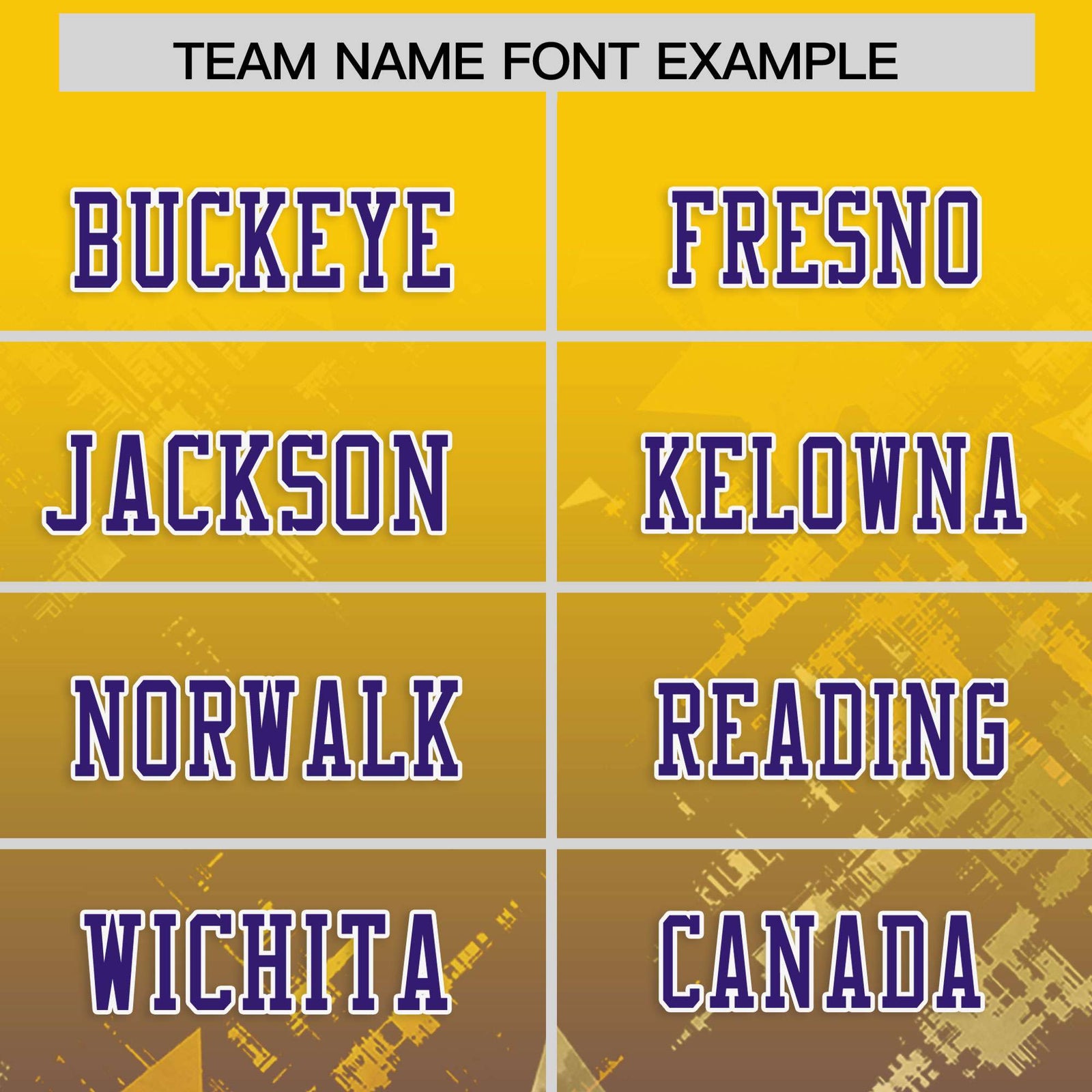 Custom Gold Purple Personalized Star Gradient Flag Football Jersey