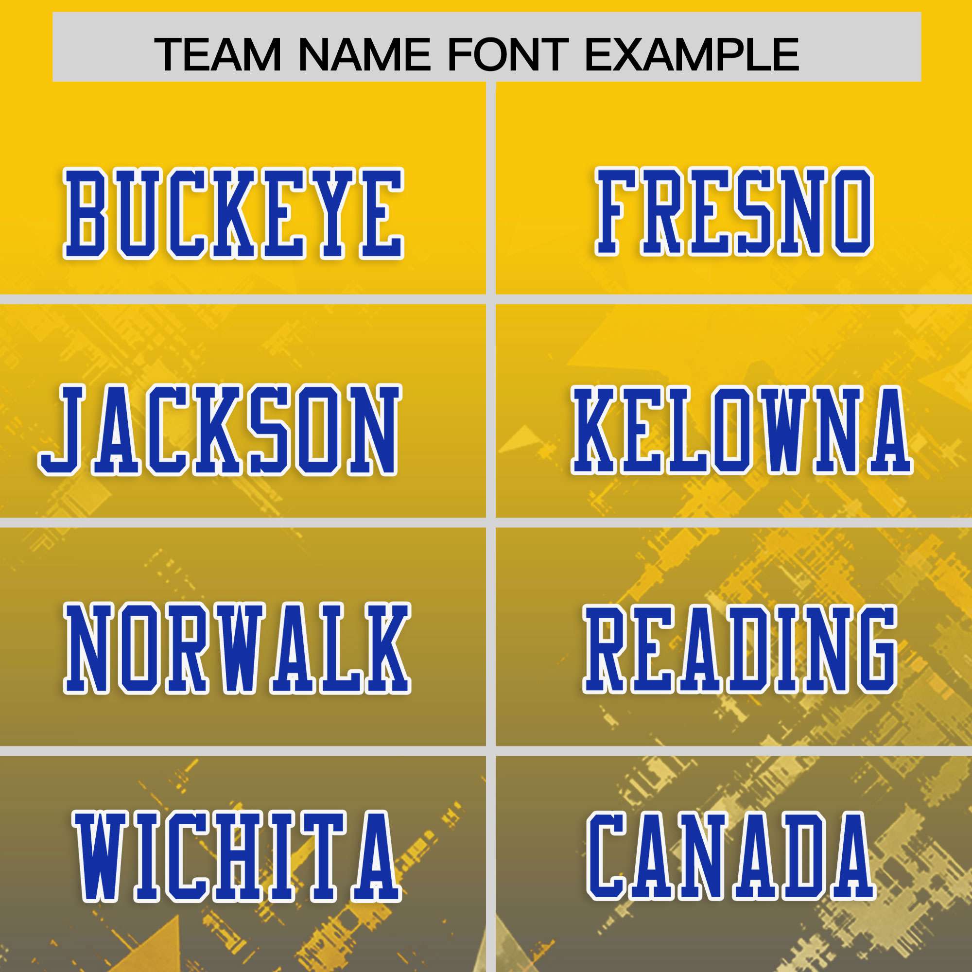 Custom Gold Royal Personalized Star Gradient Flag Football Jersey