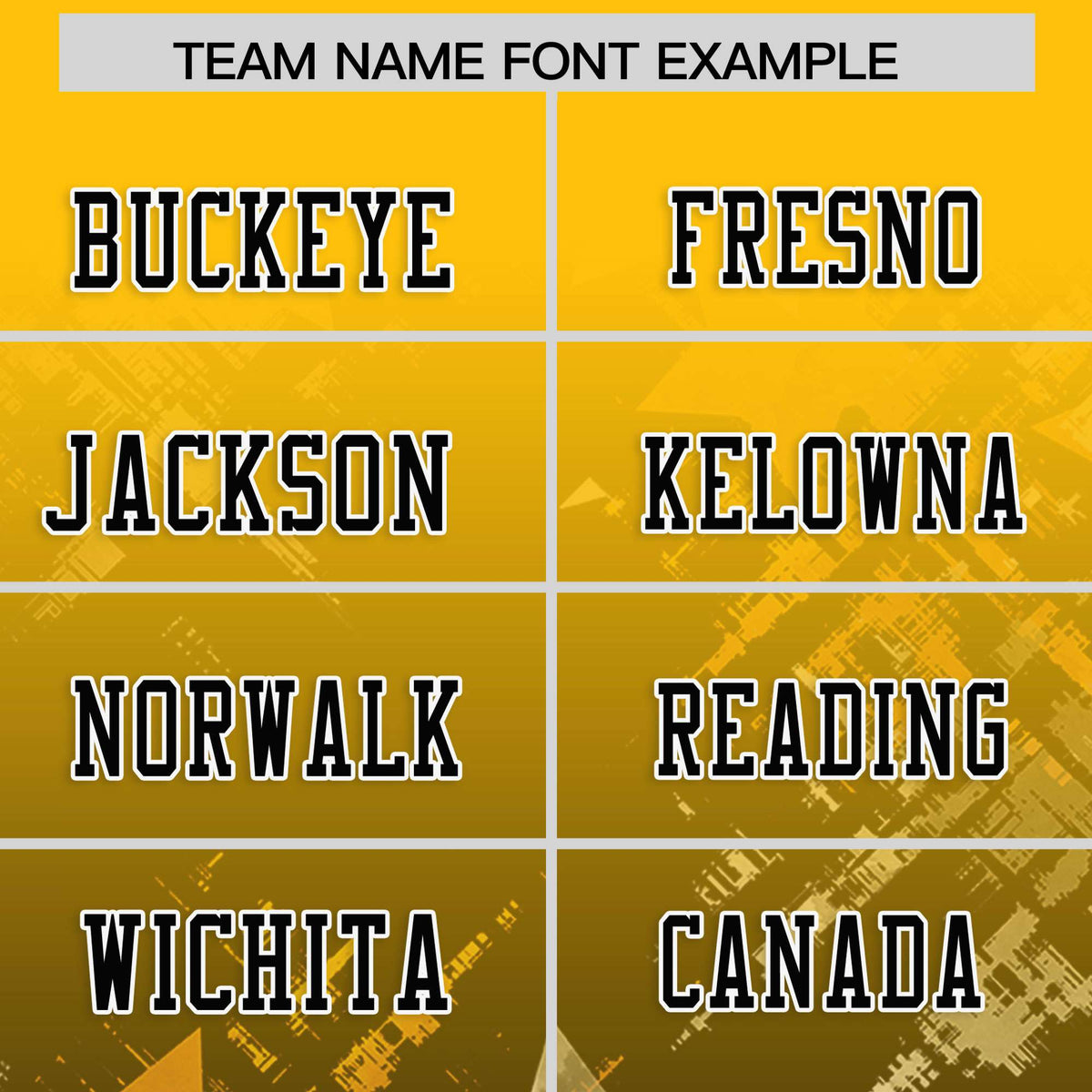 Custom Yellow Black Personalized Star Gradient Flag Football Jersey