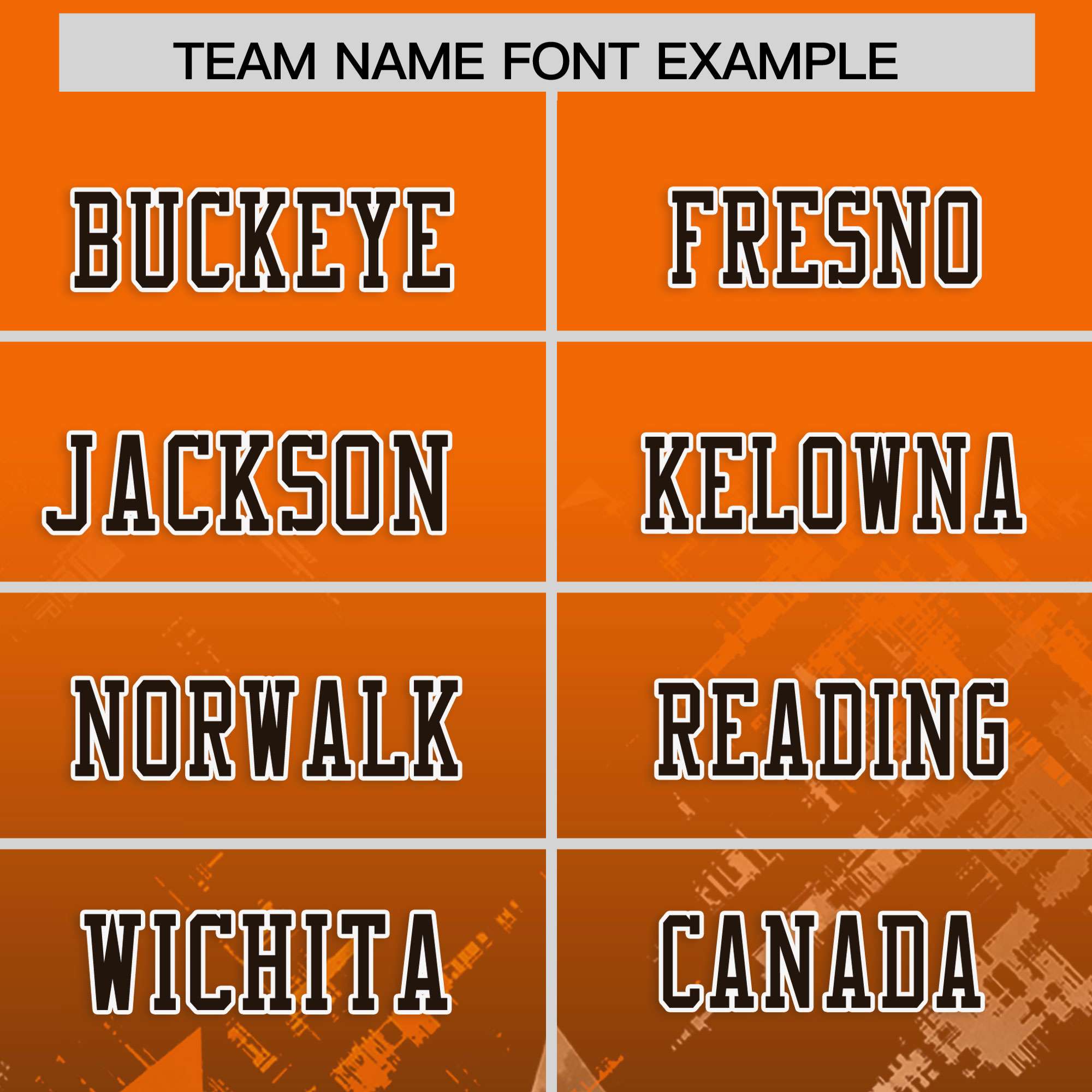 Custom Orange Brown Personalized Star Gradient Flag Football Jersey