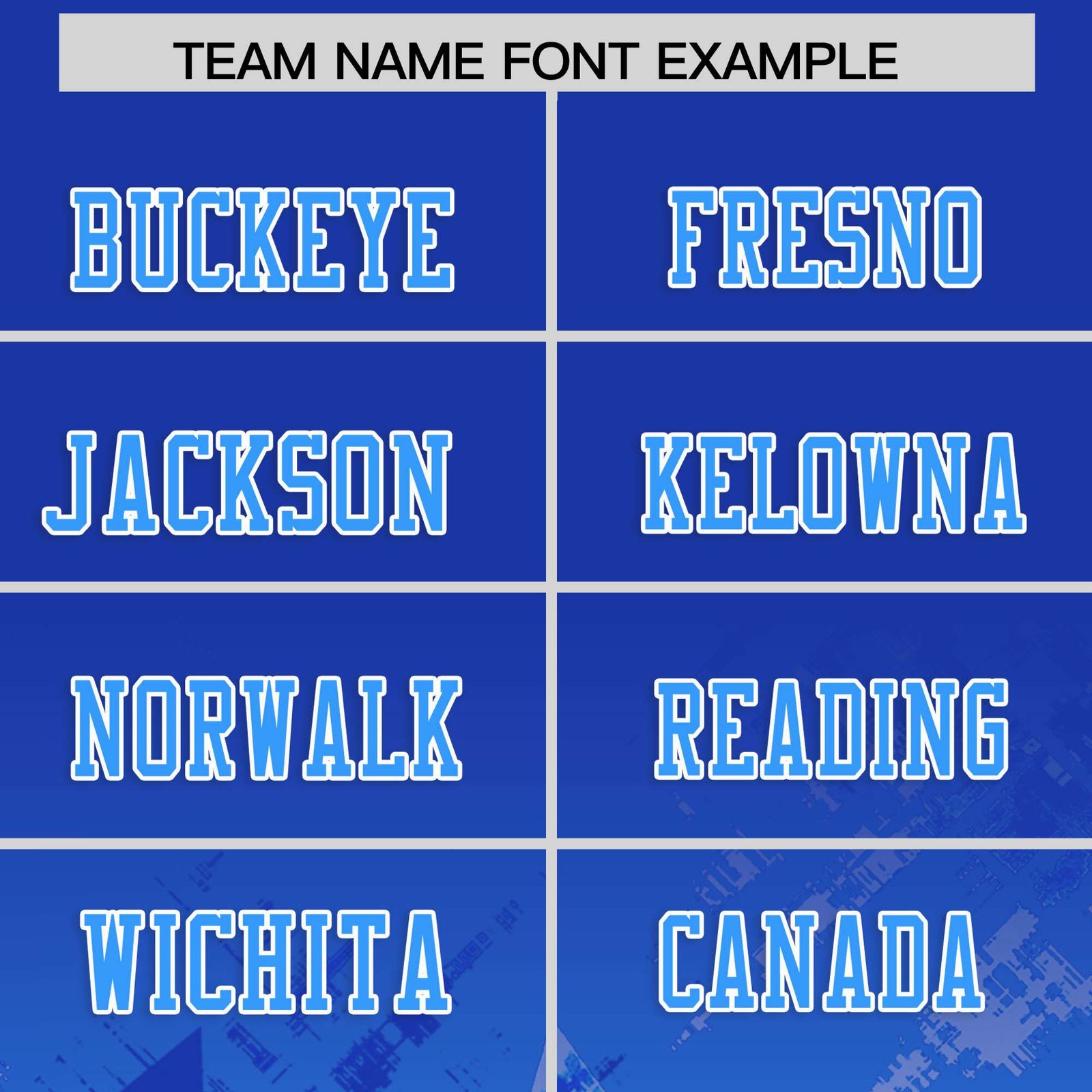 Custom Royal Light Blue Personalized Star Gradient Flag Football Jersey