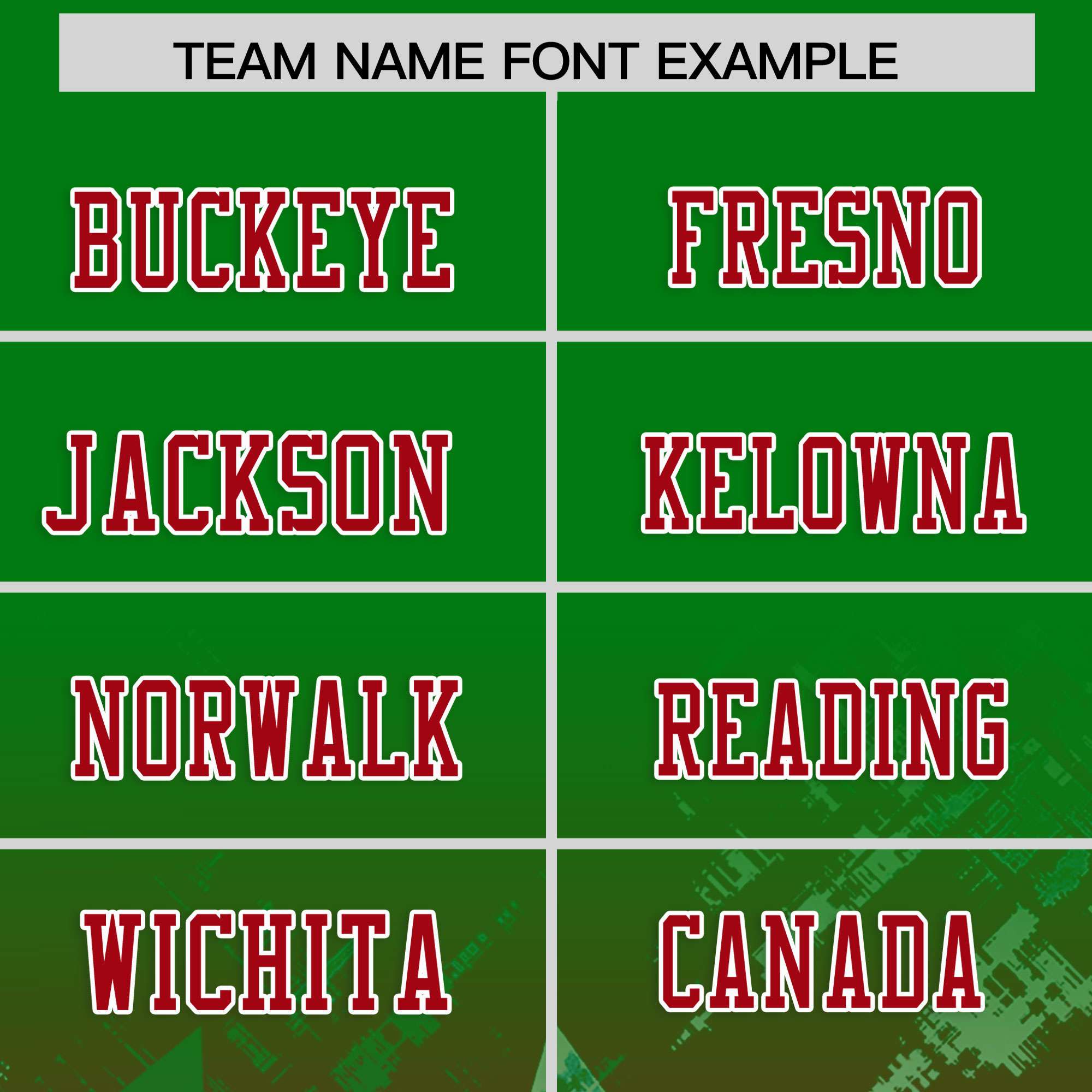 Custom Kelly Green Red Personalized Star Gradient Flag Football Jersey