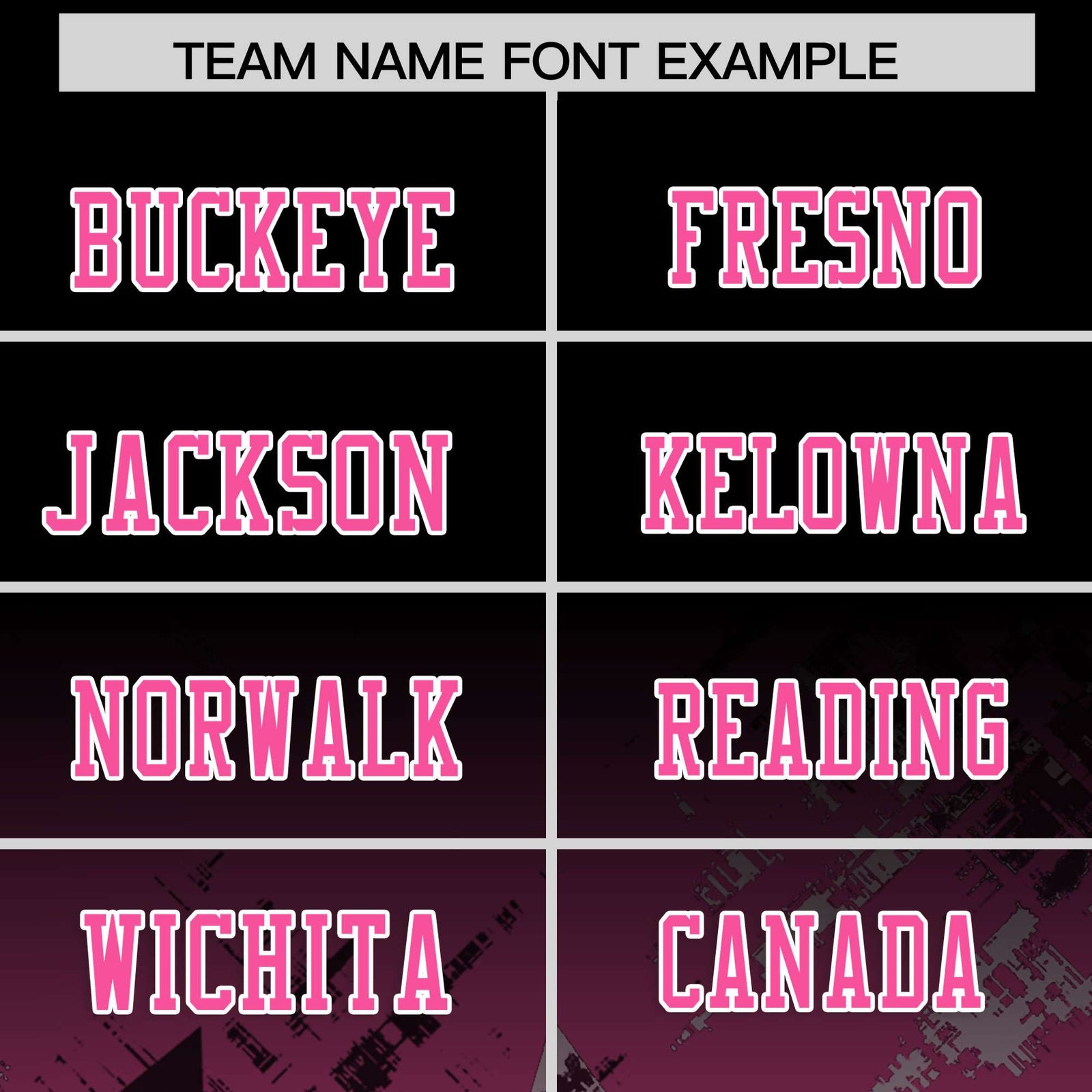 Custom Black Pink Personalized Star Gradient Flag Football Jersey