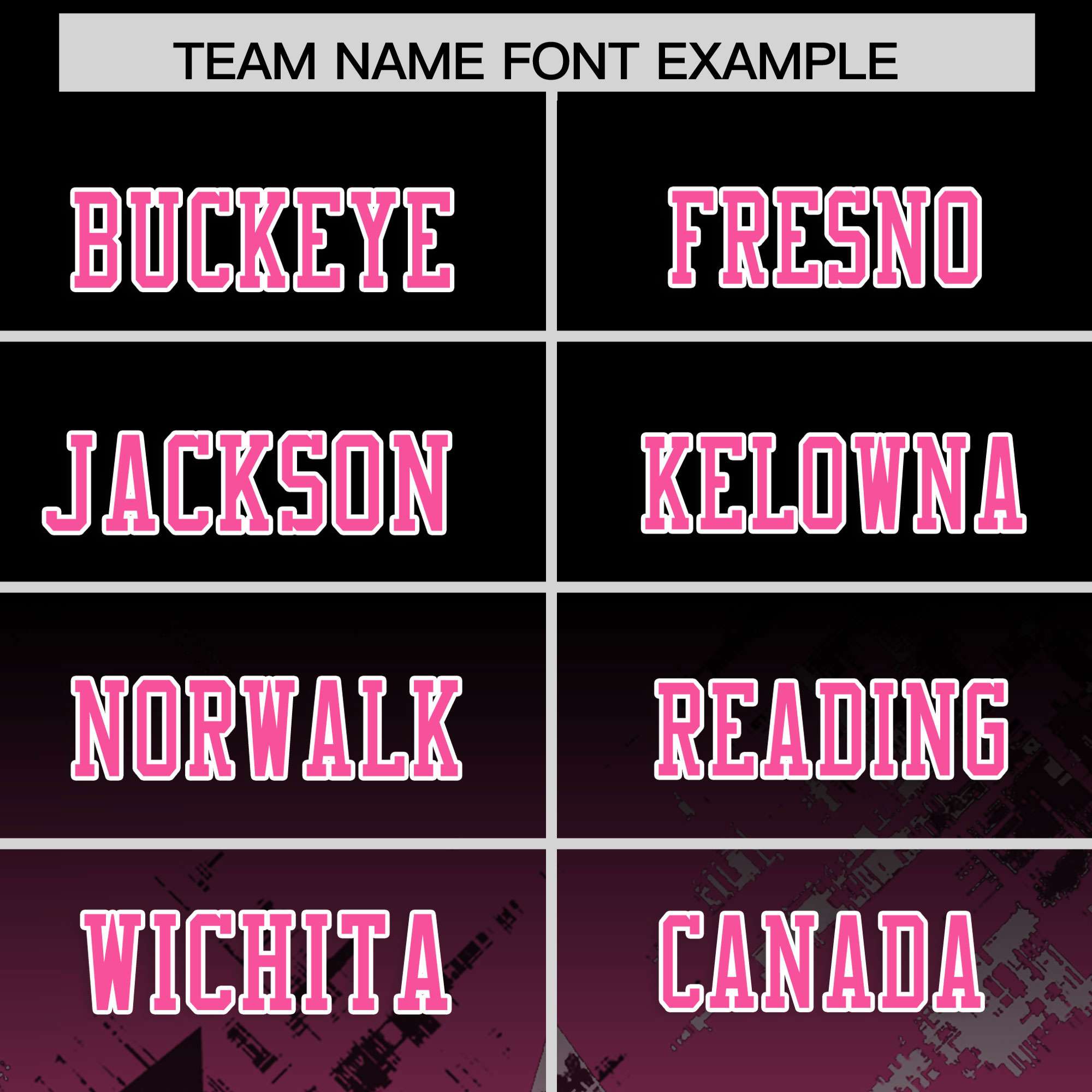 Custom Black Pink Personalized Star Gradient Flag Football Jersey