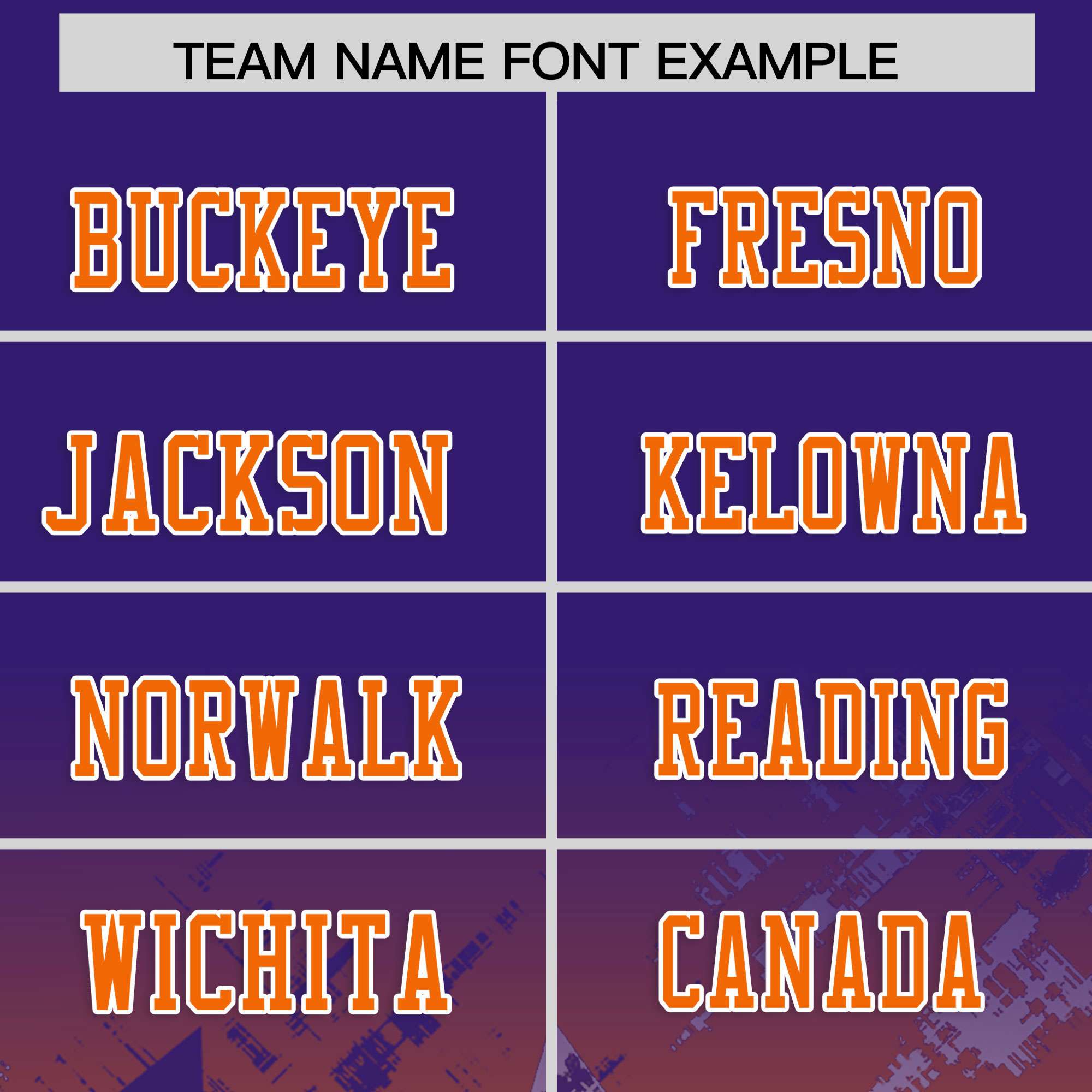 Custom Purple Orange Personalized Star Gradient Flag Football Jersey