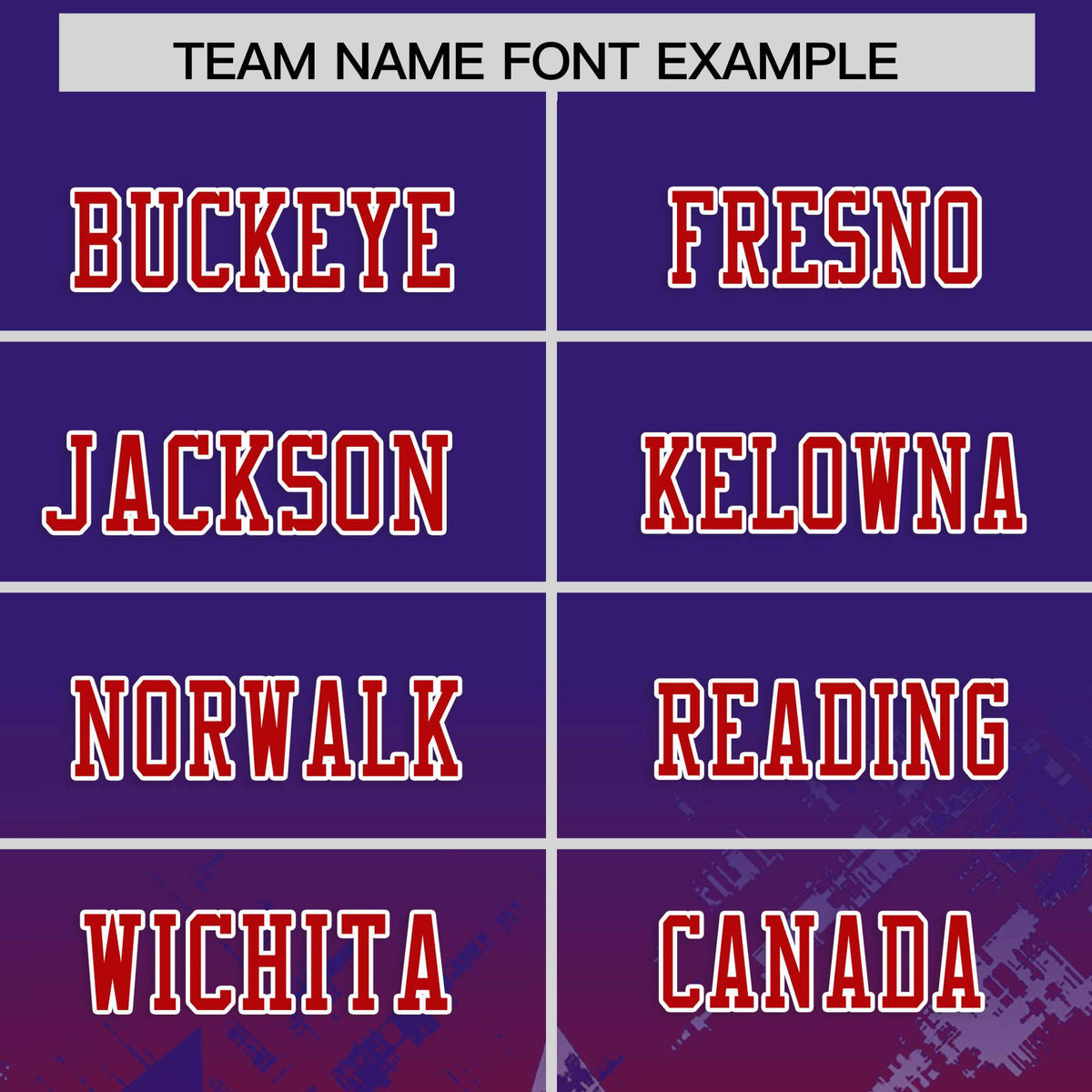 Custom Purple Red Personalized Star Gradient Flag Football Jersey