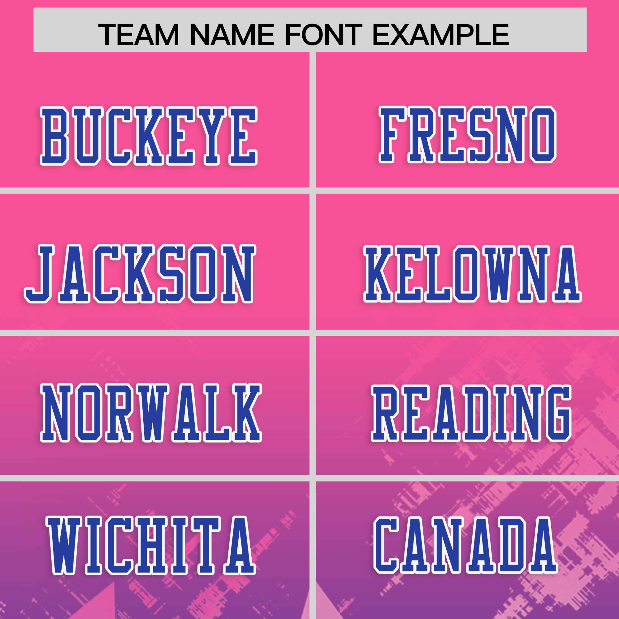 Custom Pink Royal Personalized Star Gradient Flag Football Jersey