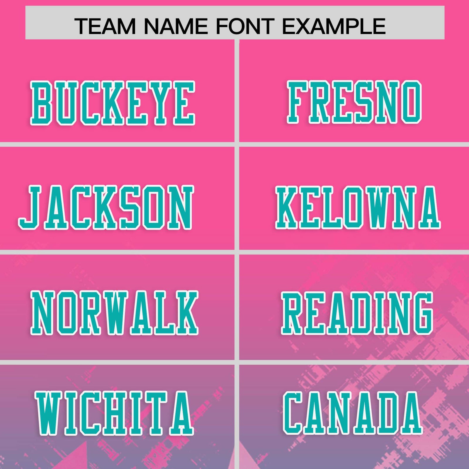 Custom Pink Aqua Personalized Star Gradient Flag Football Jersey