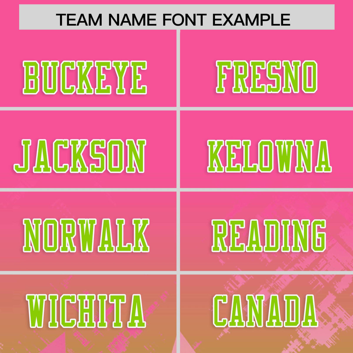 Custom Pink Neon Green Personalized Star Gradient Flag Football Jersey