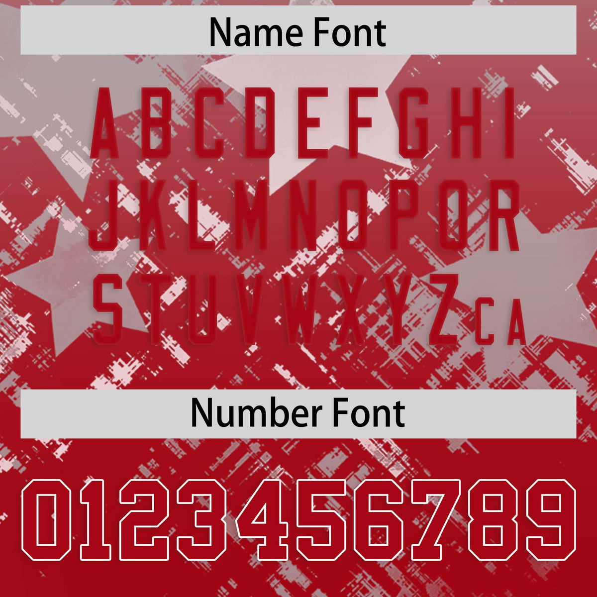 Custom Grey Red Personalized Star Gradient Flag Football Jersey