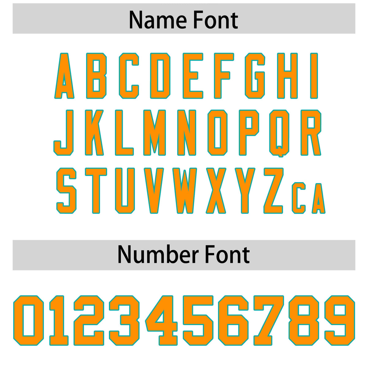 Custom White Gold Orange Personalized Shoulder Cut Two-Tone Flag Football Jersey