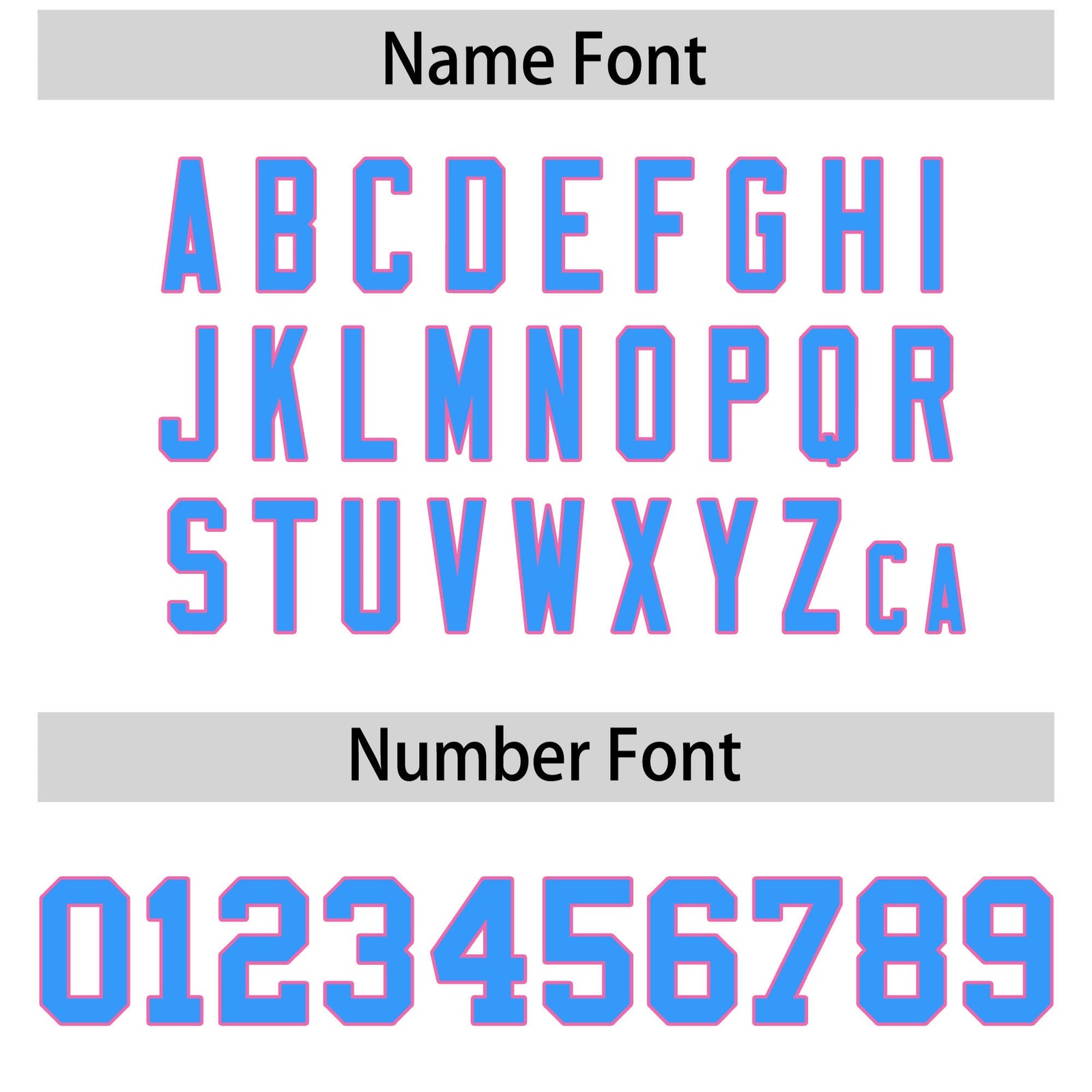 Custom White Powder Blue Personalized Shoulder Cut Two-Tone Flag Football Jersey