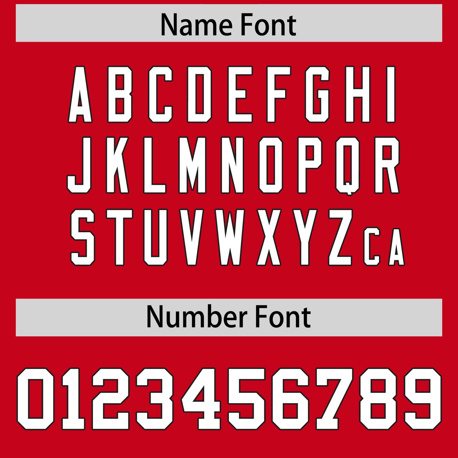 Custom Red White Personalized Shoulder Cut Two-Tone Flag Football Jersey