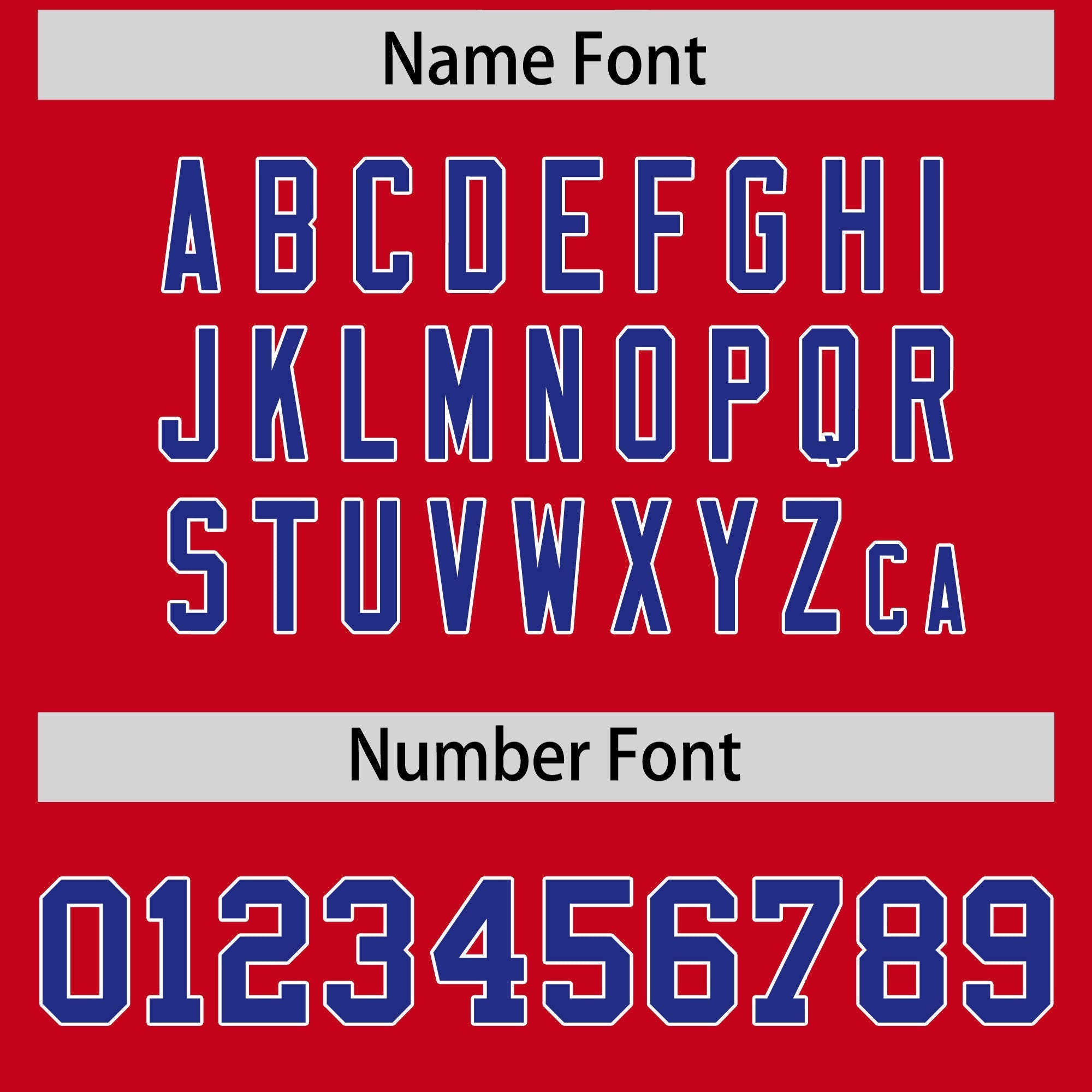 Custom Red Royal Personalized Shoulder Cut Two-Tone Flag Football Jersey