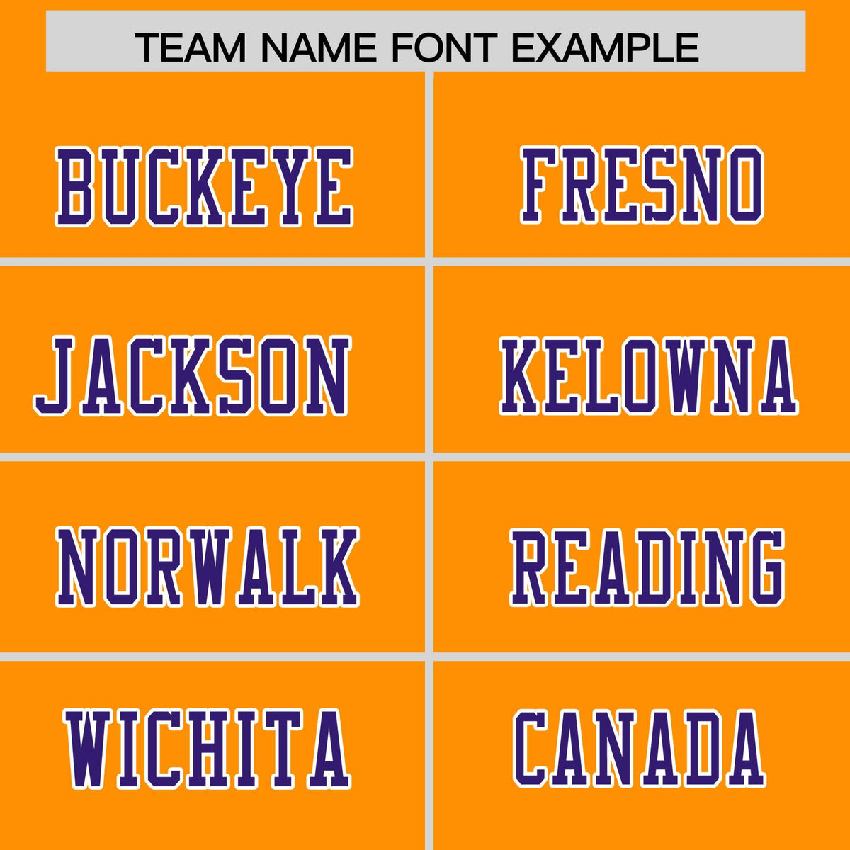 Custom Gold Orange Purple Personalized Shoulder Cut Two-Tone Flag Football Jersey