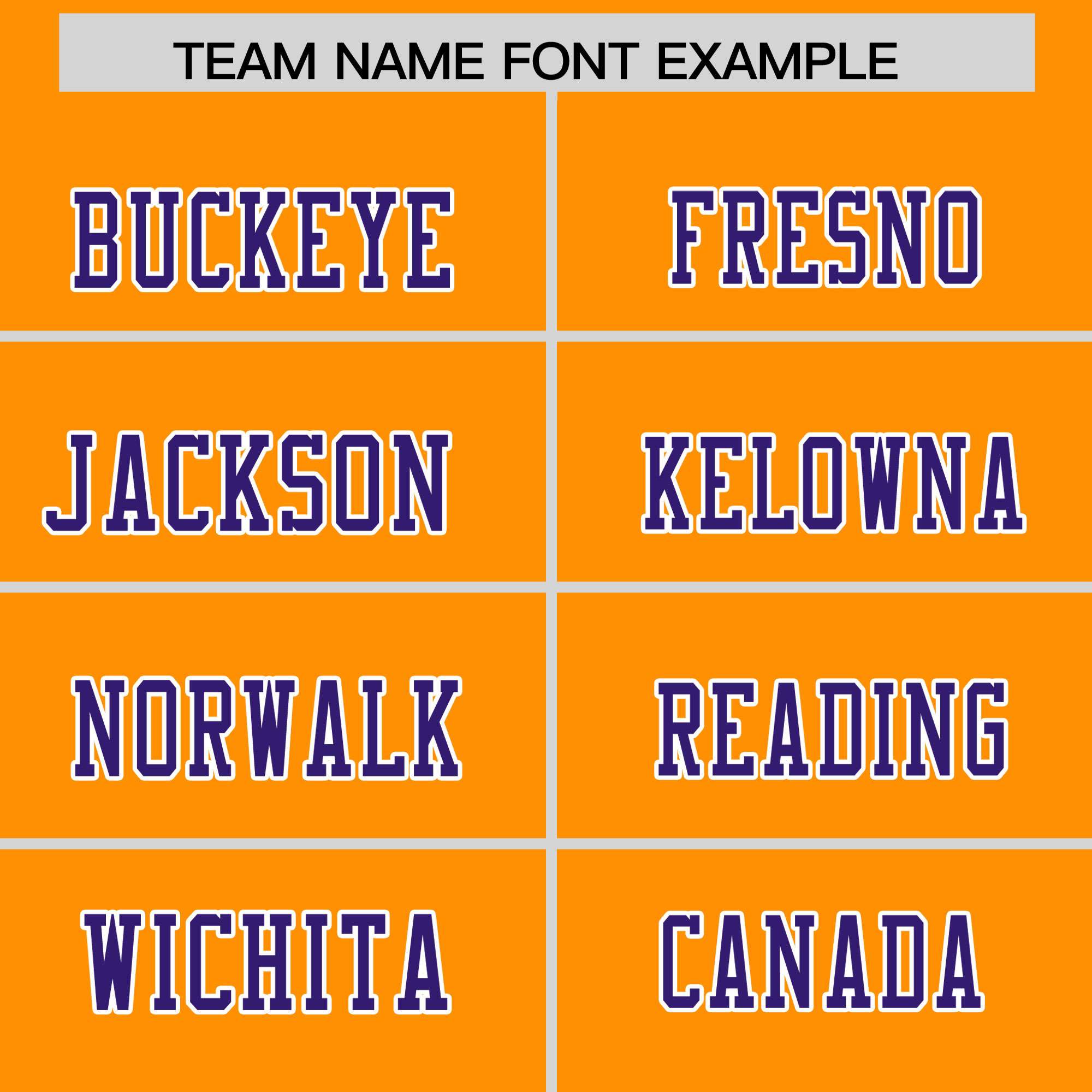 Custom Gold Orange Purple Personalized Shoulder Cut Two-Tone Flag Football Jersey