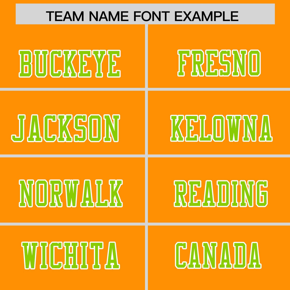 Custom Gold Orange Neon Green Personalized Shoulder Cut Two-Tone Flag Football Jersey