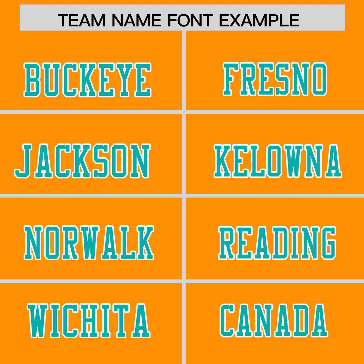 Custom Gold Orange Bright Green Personalized Shoulder Cut Two-Tone Flag Football Jersey