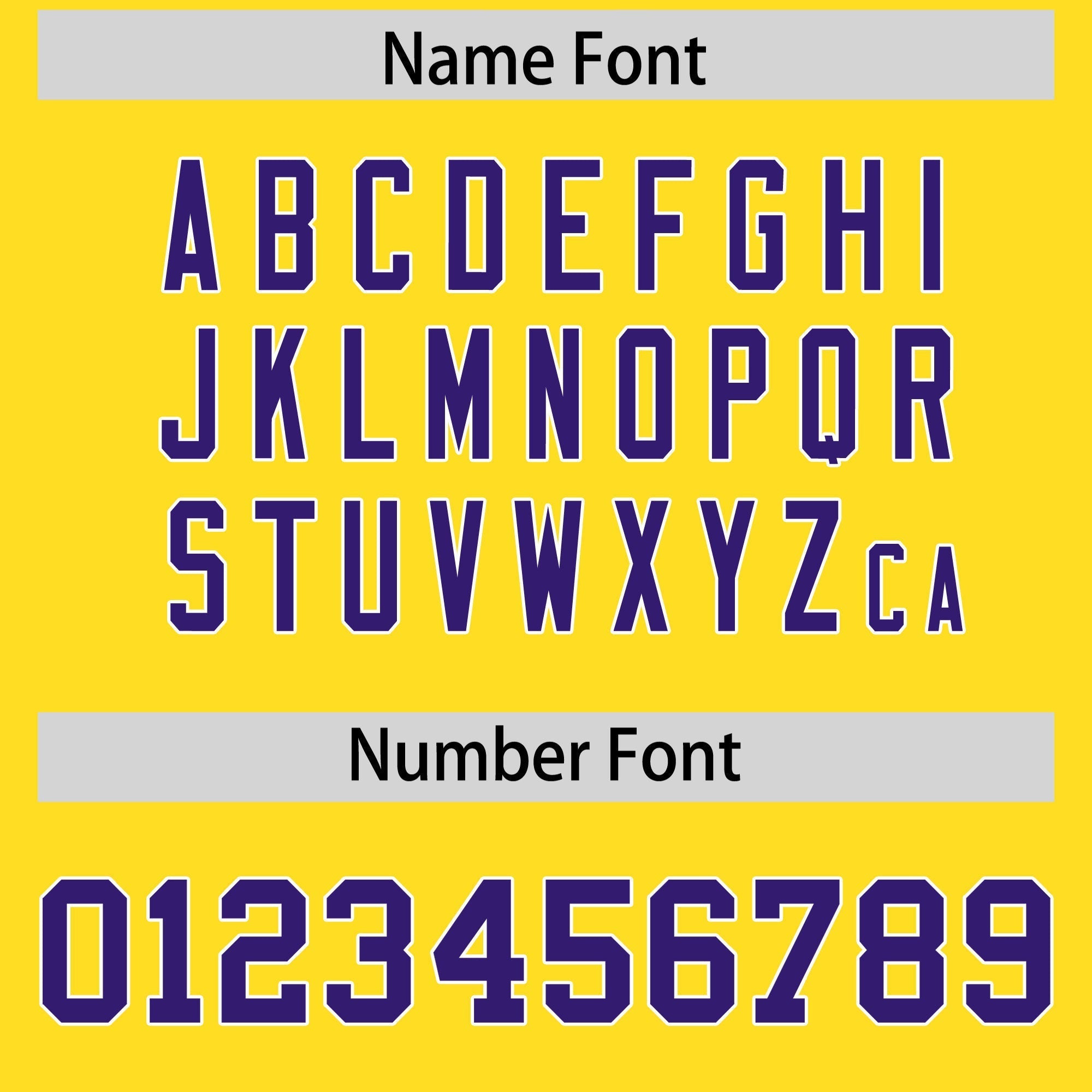 Custom Gold Purple Personalized Shoulder Cut Two-Tone Flag Football Jersey