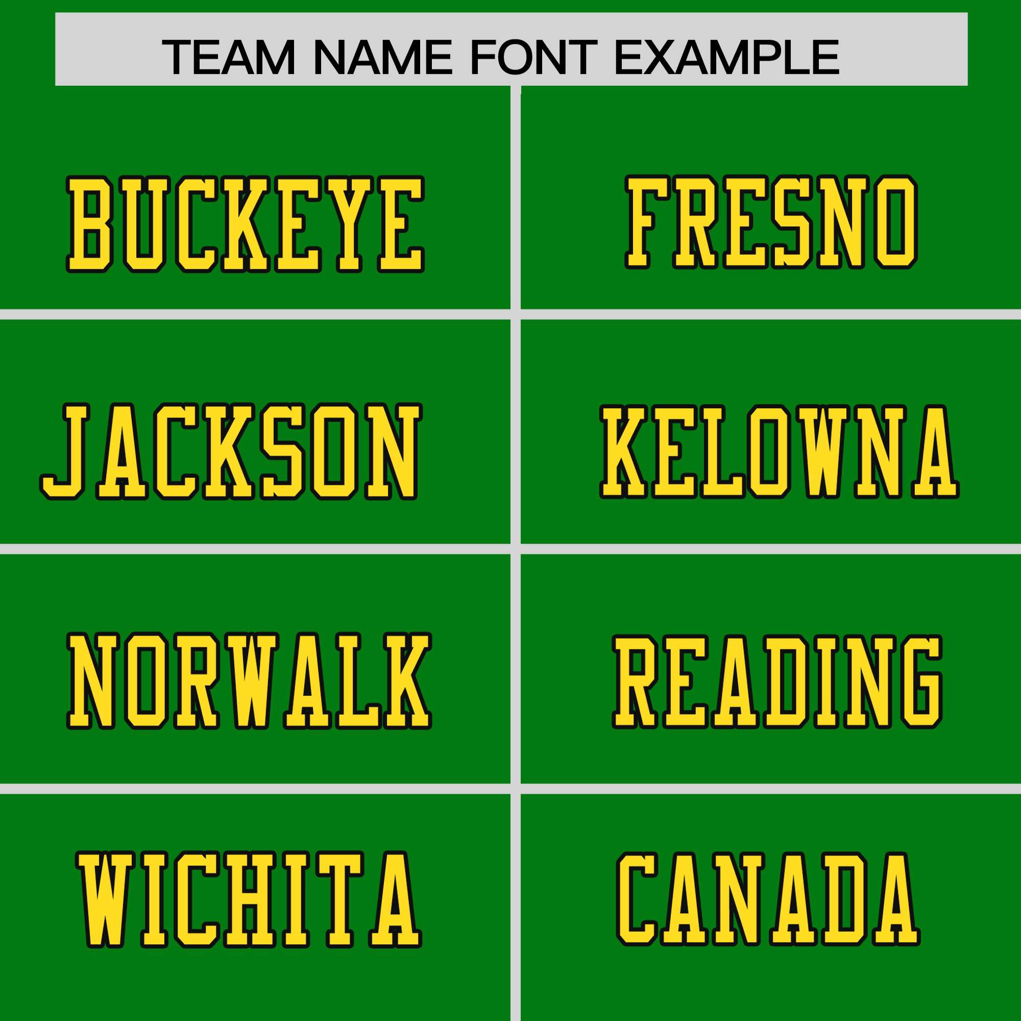 Custom Kelly Green Gold Personalized Shoulder Cut Two-Tone Flag Football Jersey