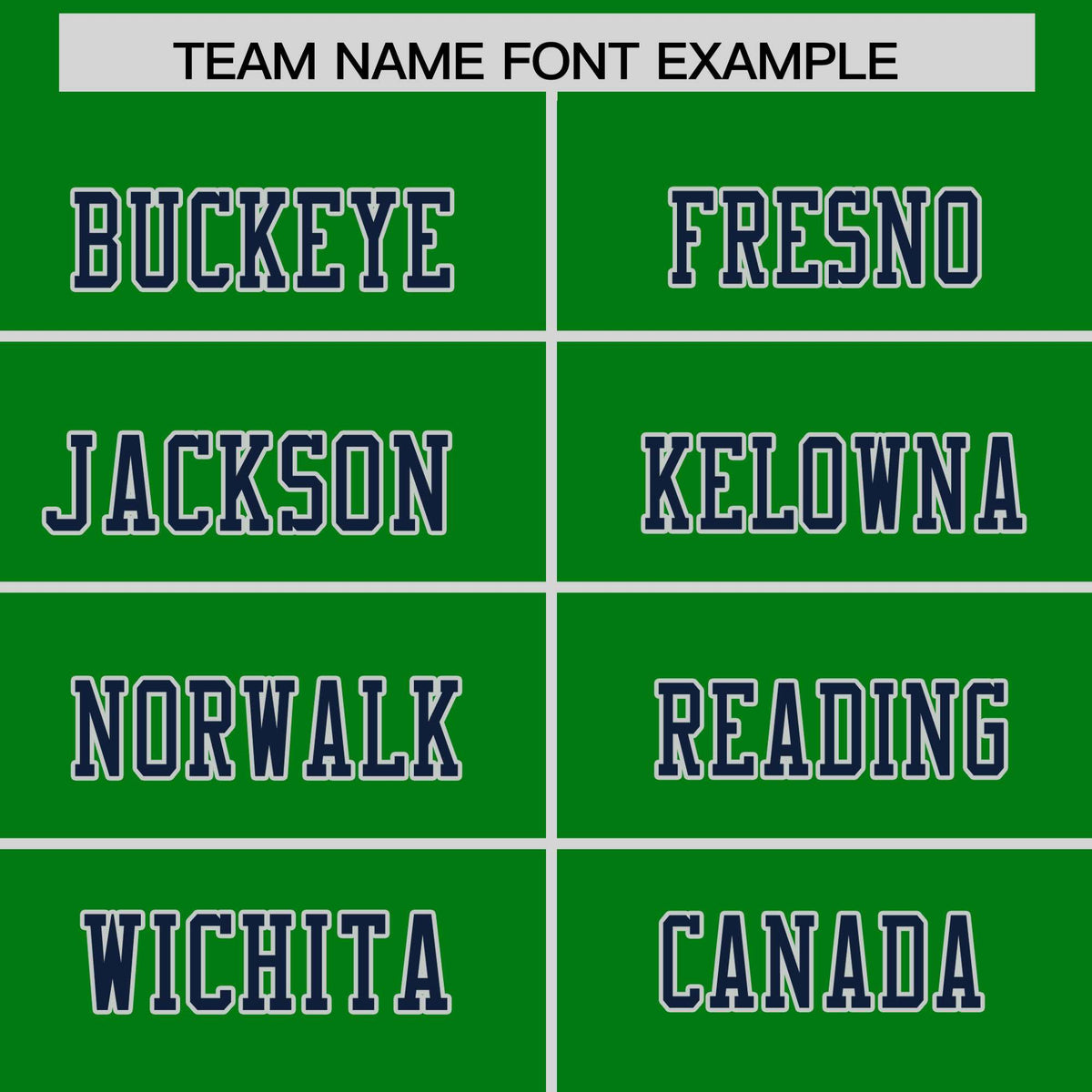 Custom Kelly Green Navy Personalized Shoulder Cut Two-Tone Flag Football Jersey