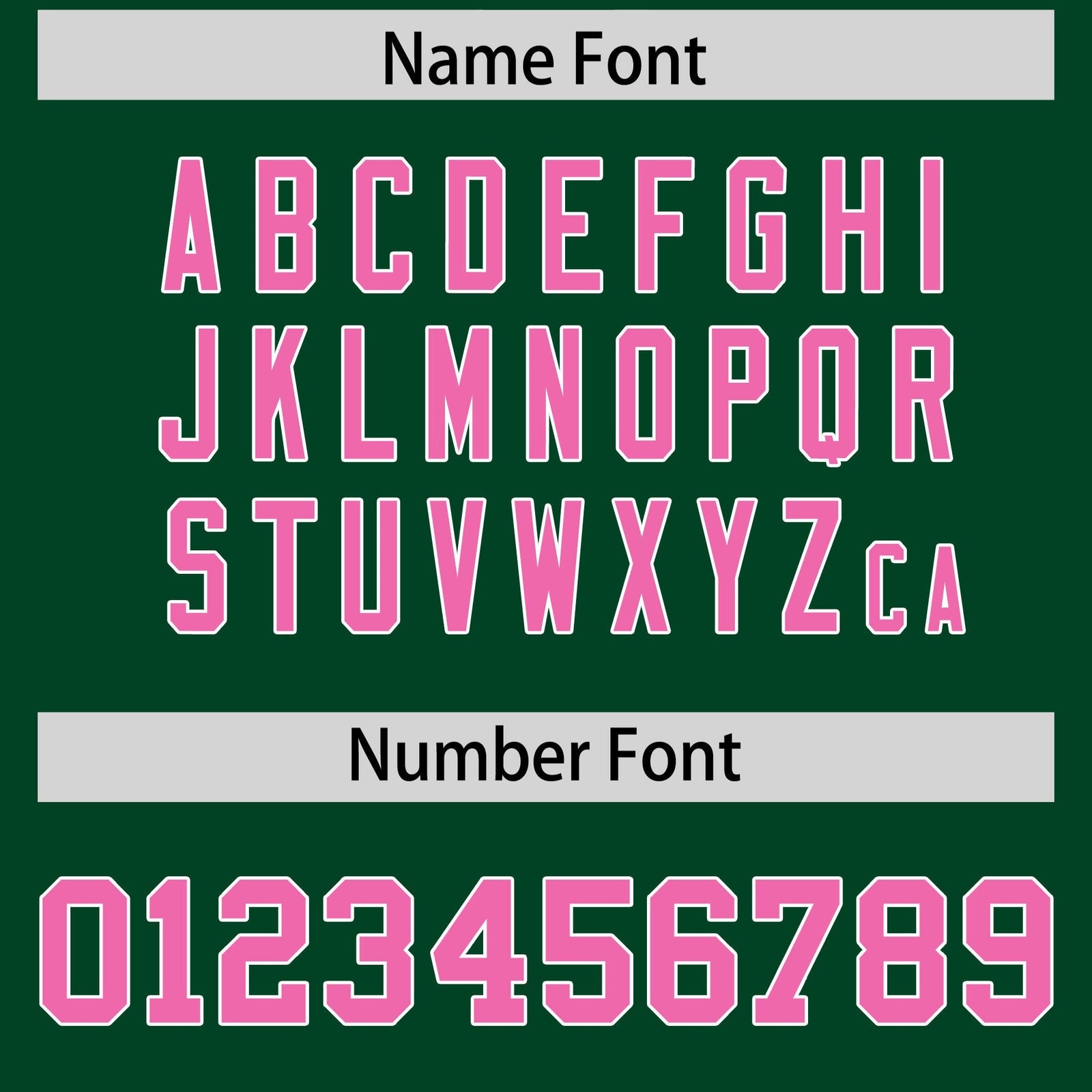 Custom Green Pink Personalized Shoulder Cut Two-Tone Flag Football Jersey