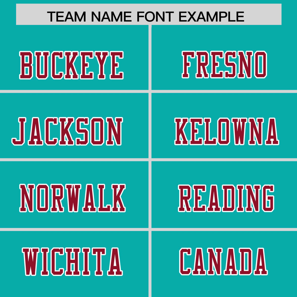 Custom Aqua Cardinal Personalized Shoulder Cut Two-Tone Flag Football Jersey