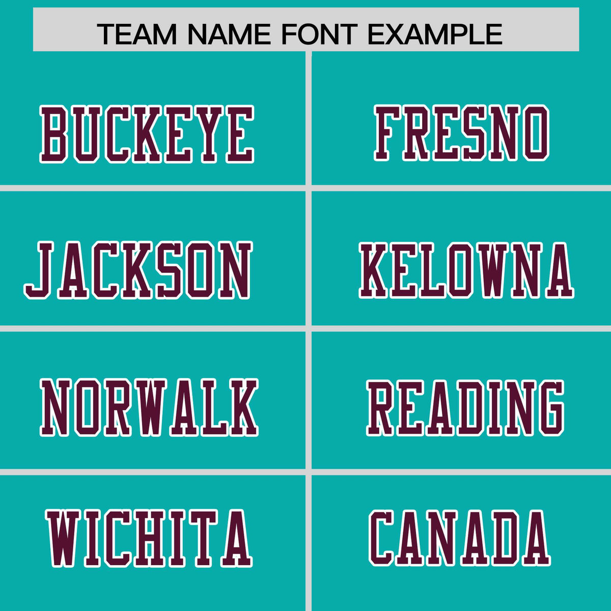 Custom Aqua Crimson Personalized Shoulder Cut Two-Tone Flag Football Jersey