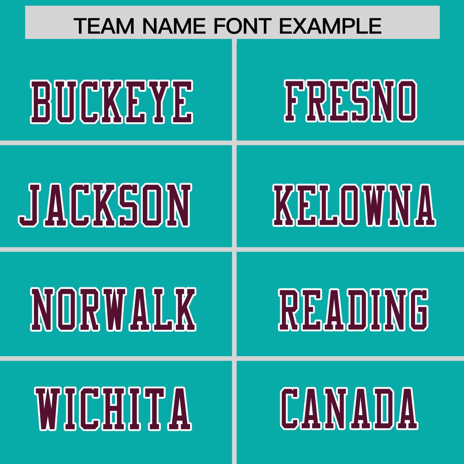 Custom Aqua Crimson Personalized Shoulder Cut Two-Tone Flag Football Jersey