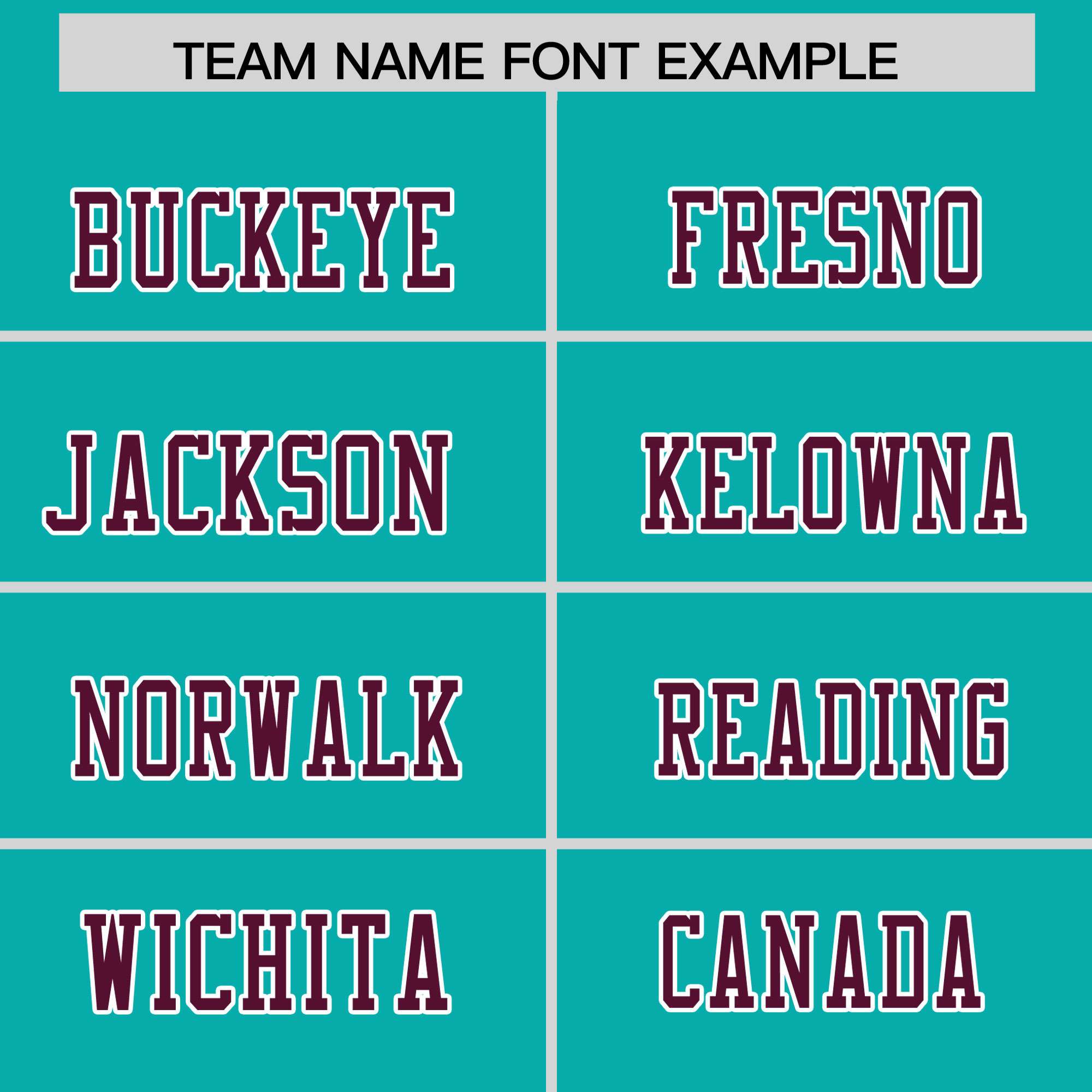 Custom Aqua Crimson Personalized Shoulder Cut Two-Tone Flag Football Jersey