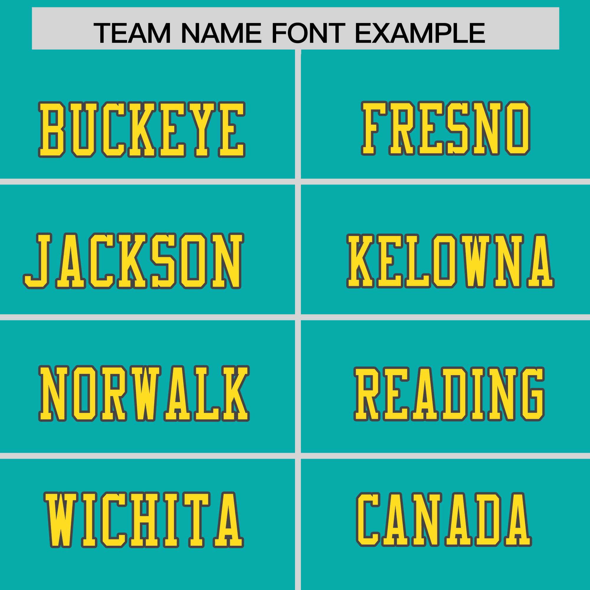 Custom Aqua Gold Personalized Shoulder Cut Two-Tone Flag Football Jersey