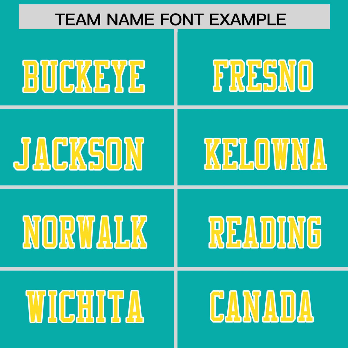 Custom Aqua Gold Personalized Shoulder Cut Two-Tone Flag Football Jersey