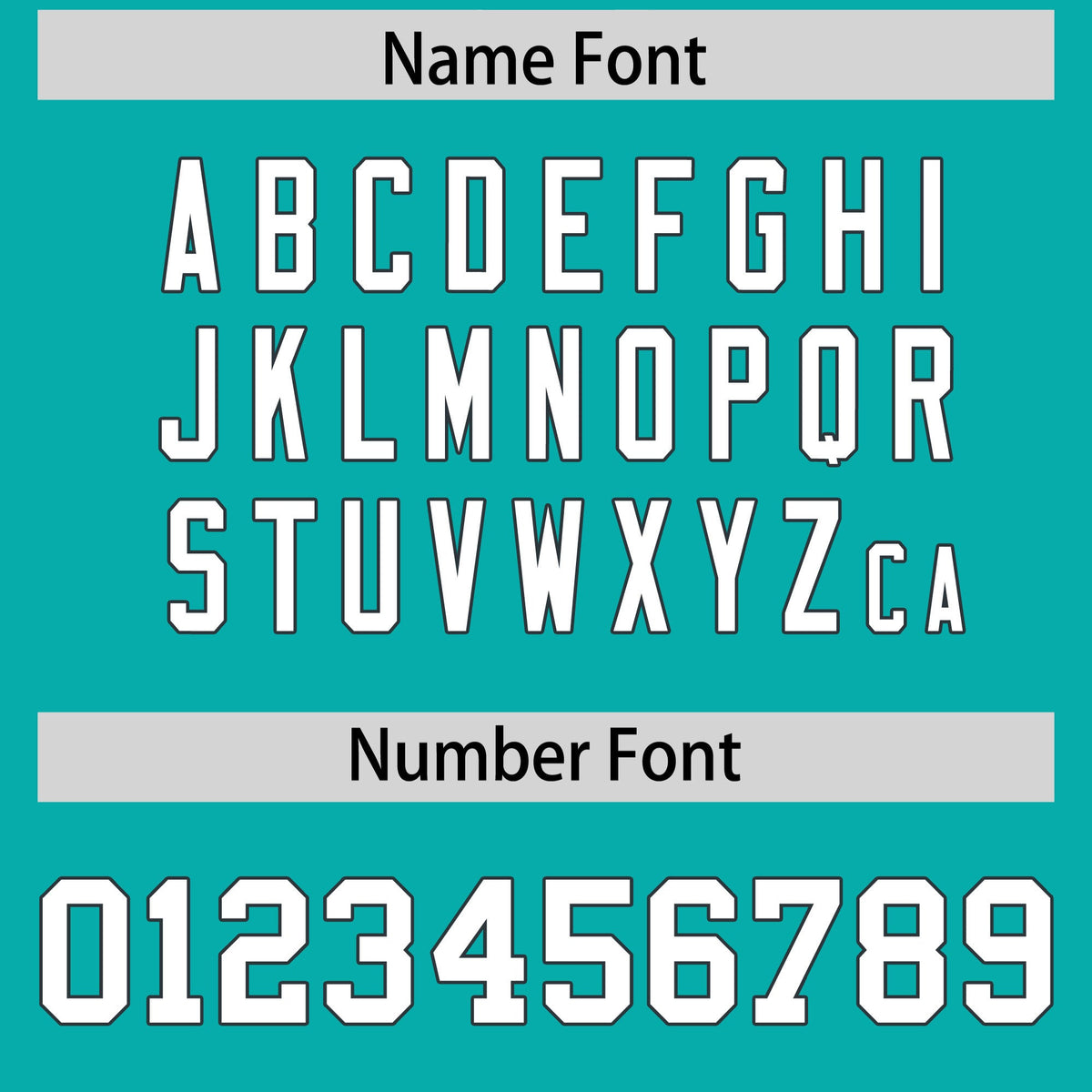 Custom Aqua Black Personalized Shoulder Cut Two-Tone Flag Football Jersey