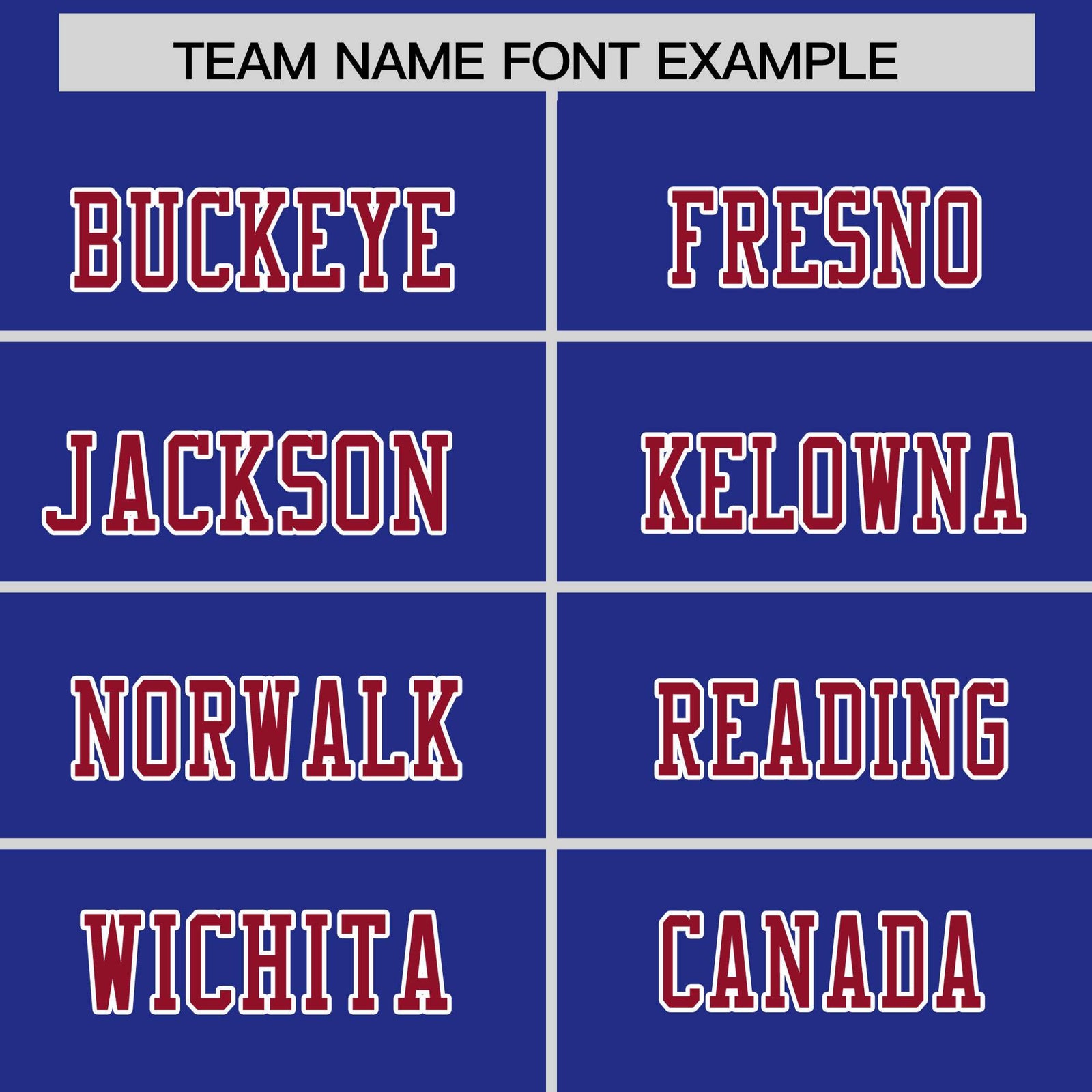 Custom Royal Cardinal Personalized Shoulder Cut Two-Tone Flag Football Jersey